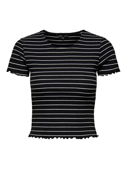 ONLEMMA STRIPE S/S TOP JRS