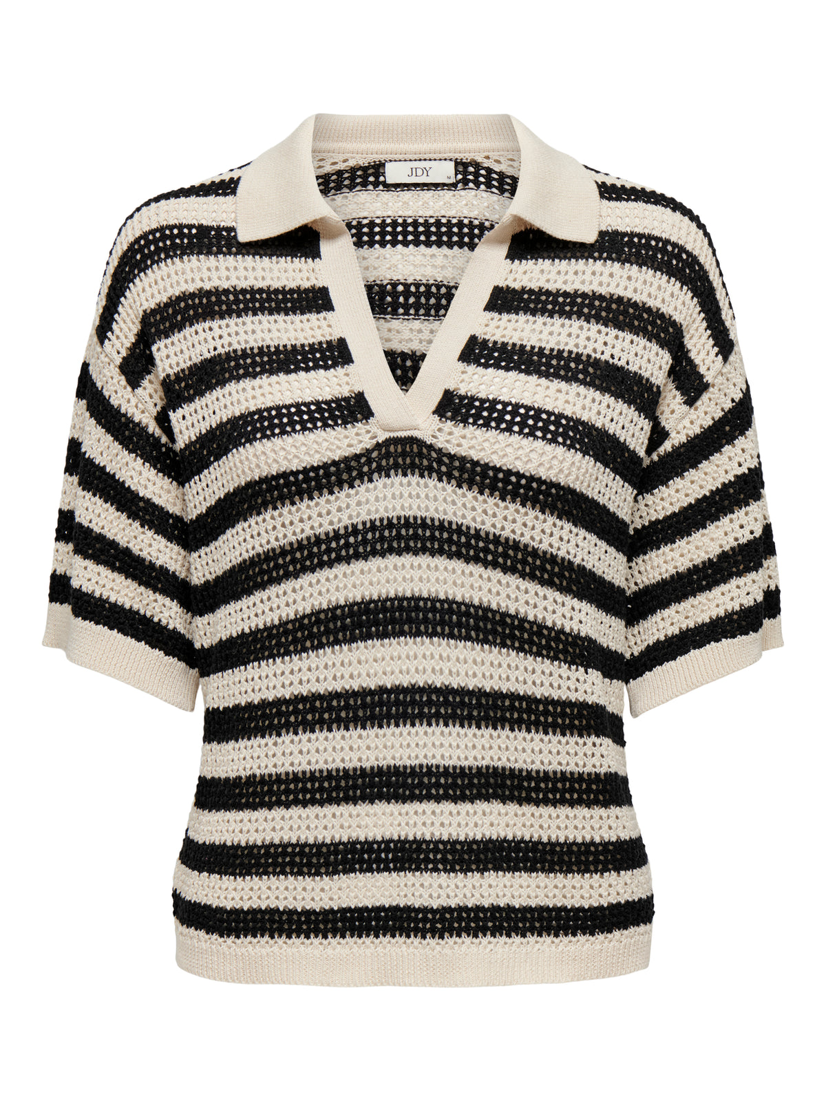 JDYTIKKA S/S POLO PULLOVER KNT NOOS