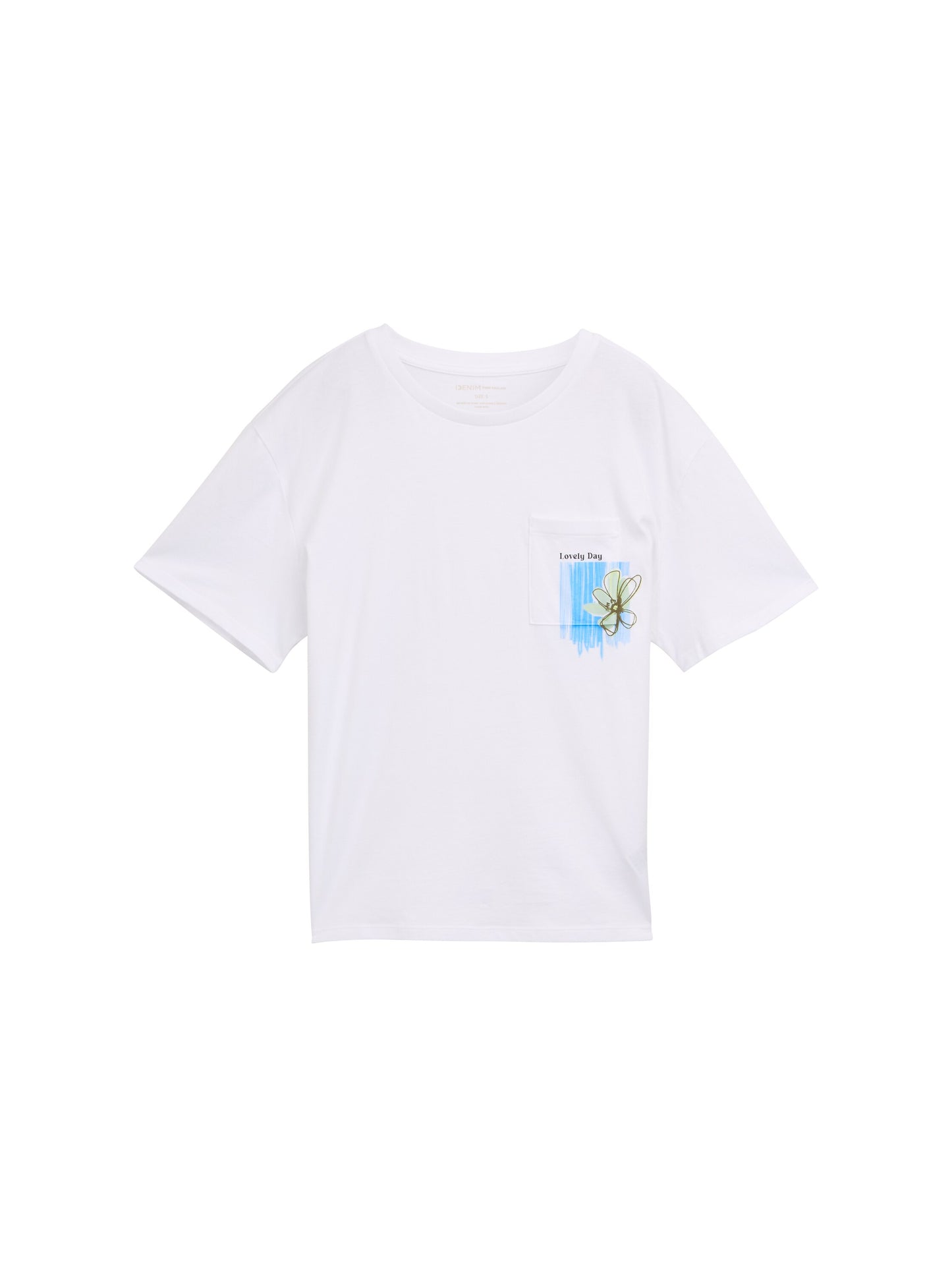 T-Shirt mit Brusttasche