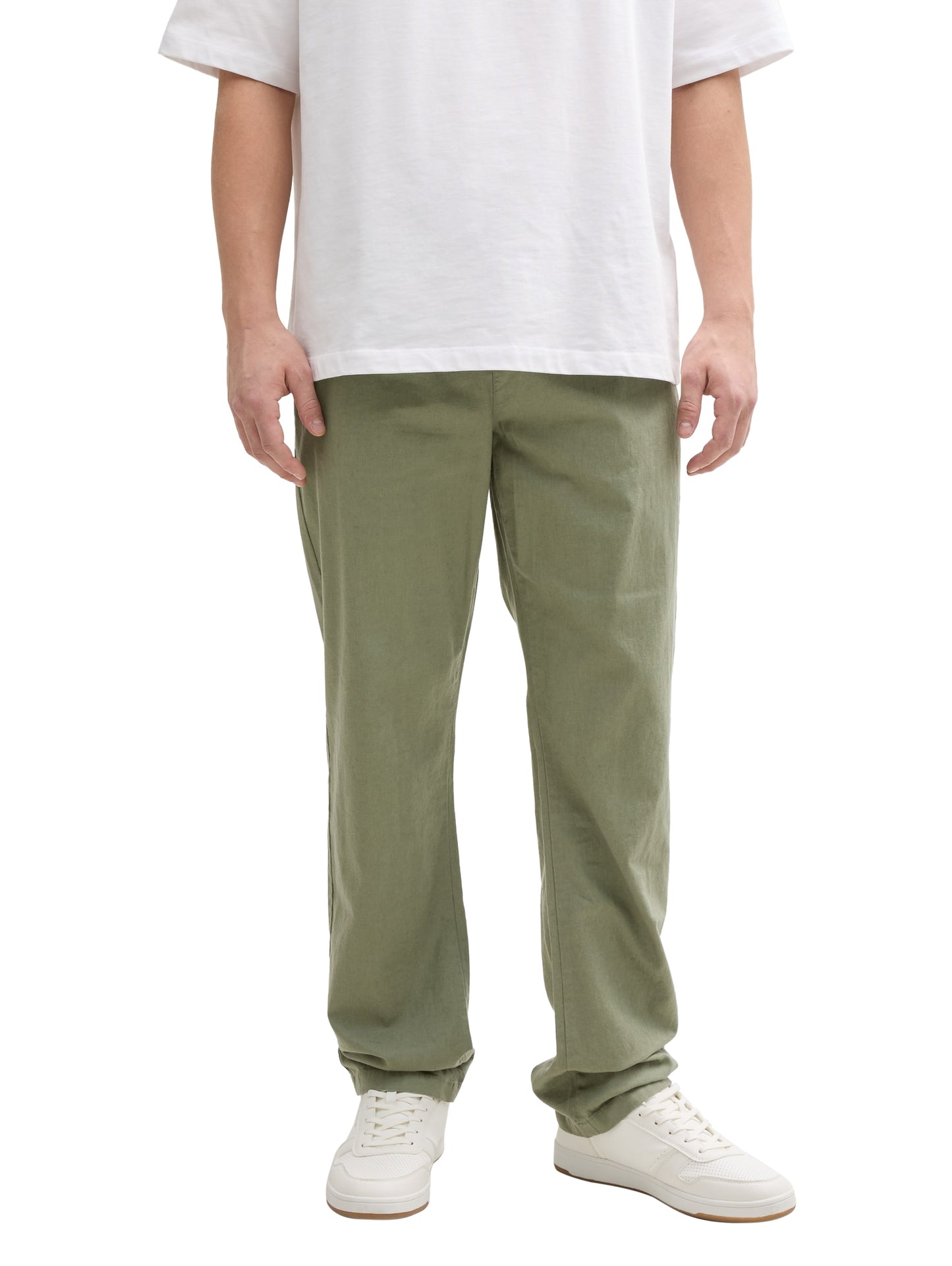 Loose Fit Hose mit Leinenanteil
