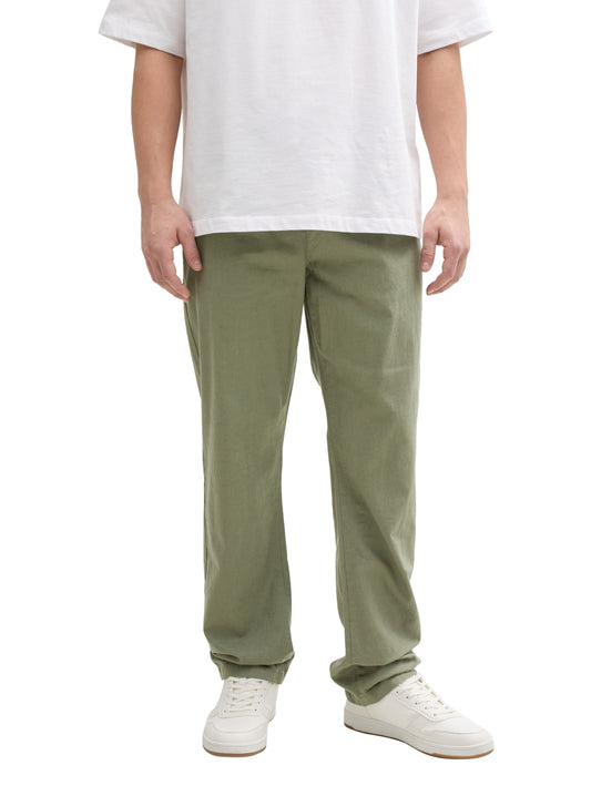 Loose Fit Hose mit Leinenanteil