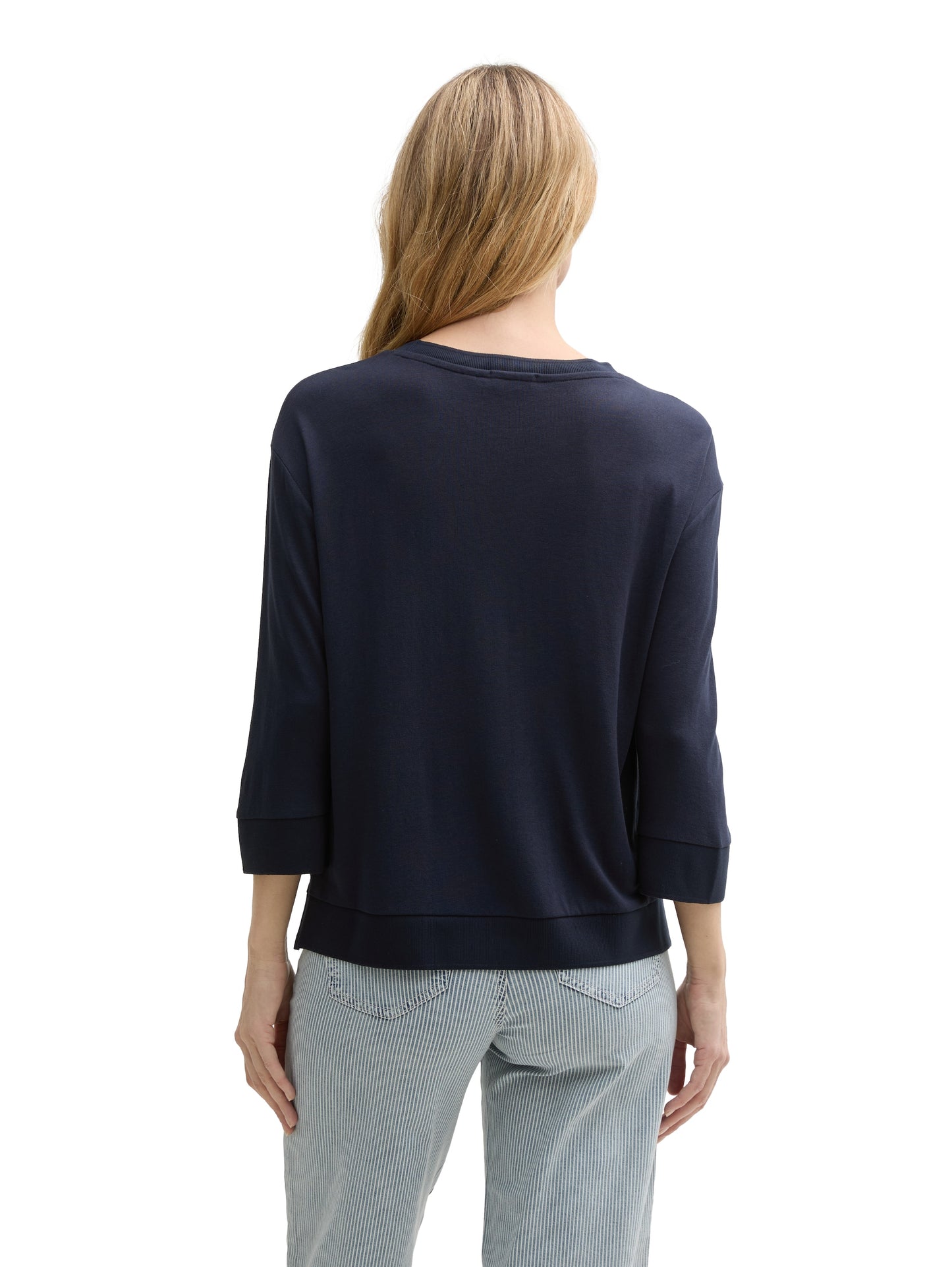 Langarmshirt mit Rundhalsausschnitt