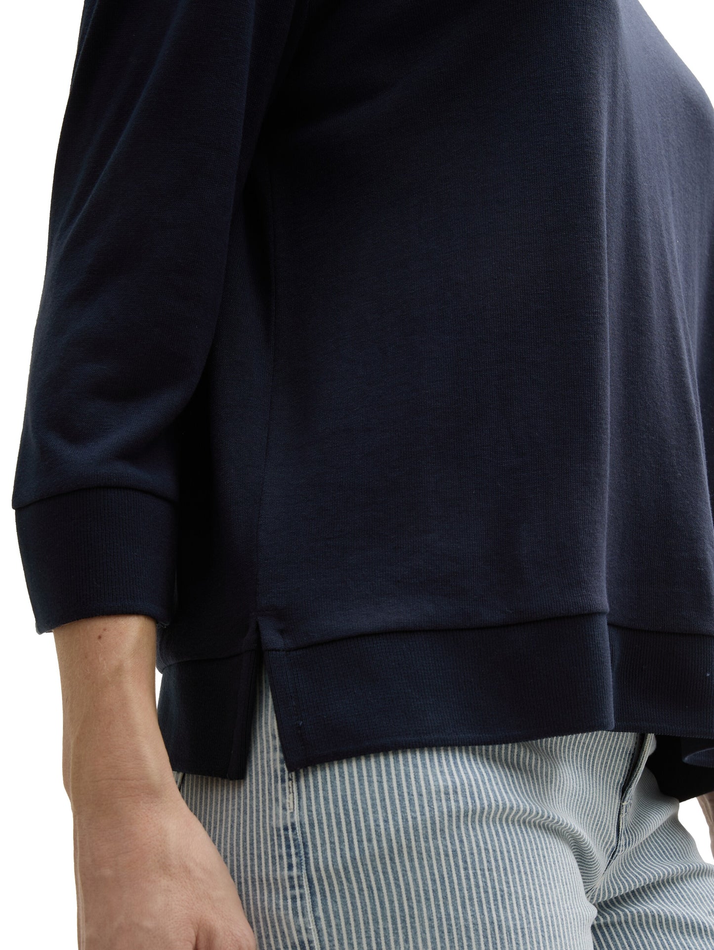 Langarmshirt mit Rundhalsausschnitt