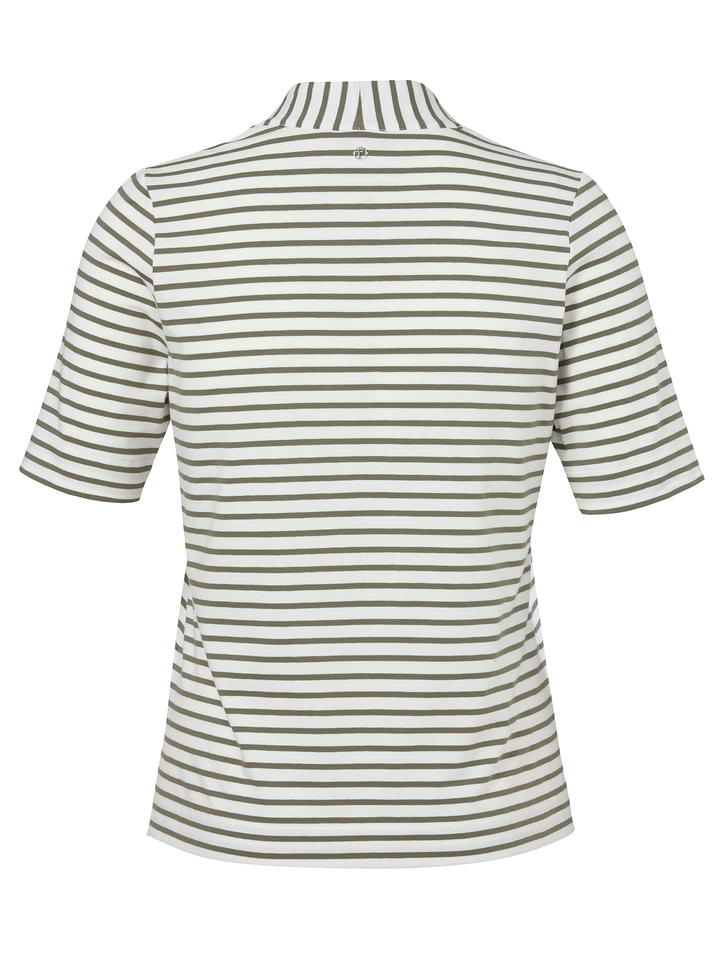 T-Shirt V-Ausschnitt 1/2 Arm Ringel