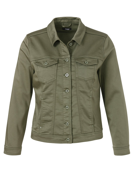 Jacke Kragen 1/1 Arm Knöpfe