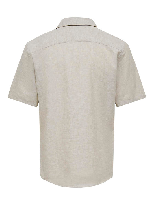 ONSCAIDEN LIFE SS SOLID RESORT LINENNOOS