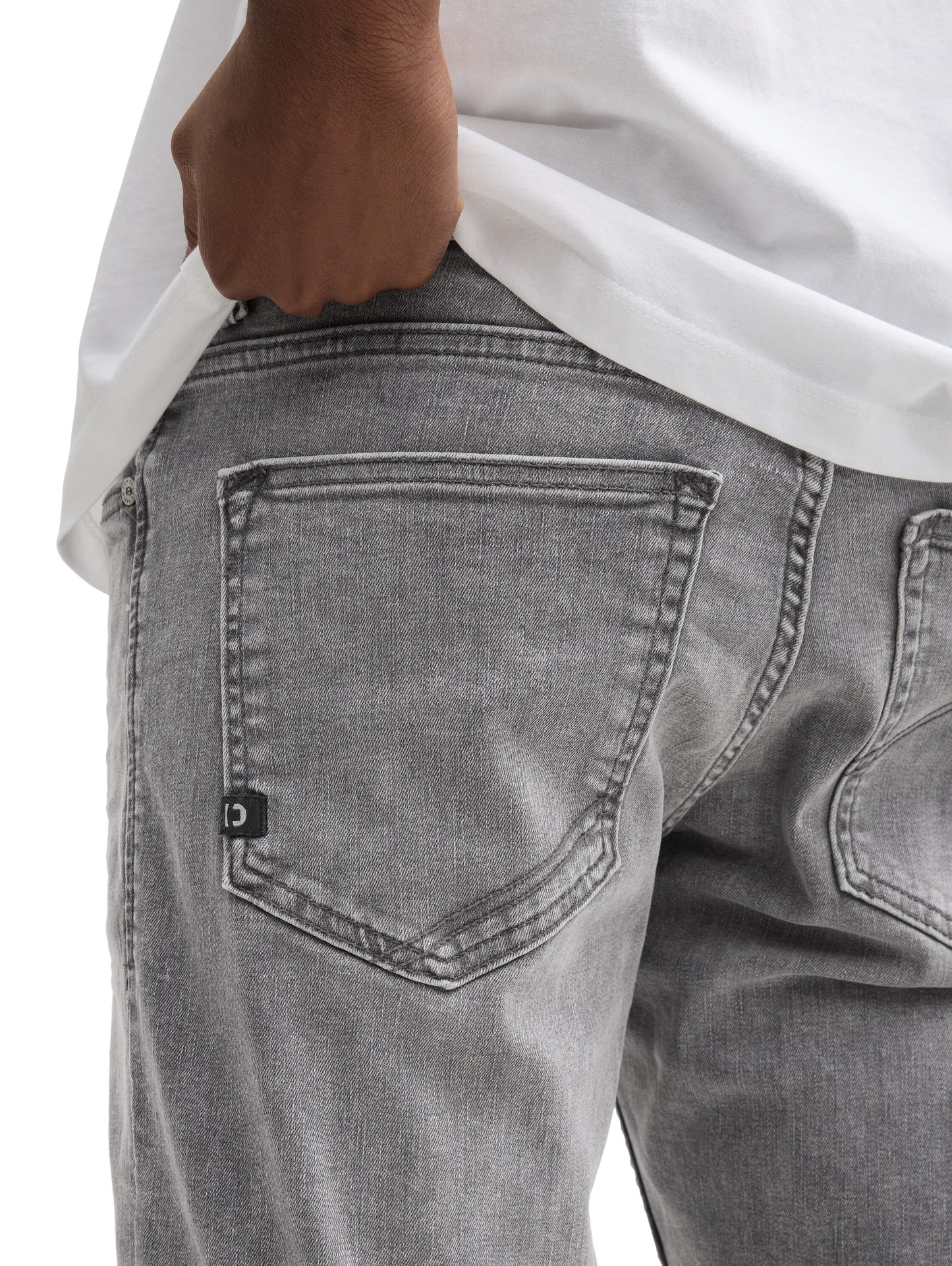 TTPIERS Slim Jeans Shorts mit Stretch