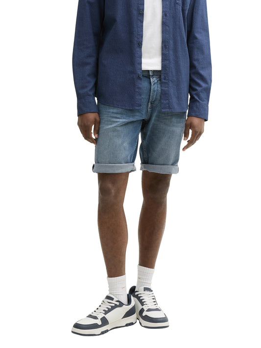 TTPIERS Slim Jeans Shorts mit Stretch