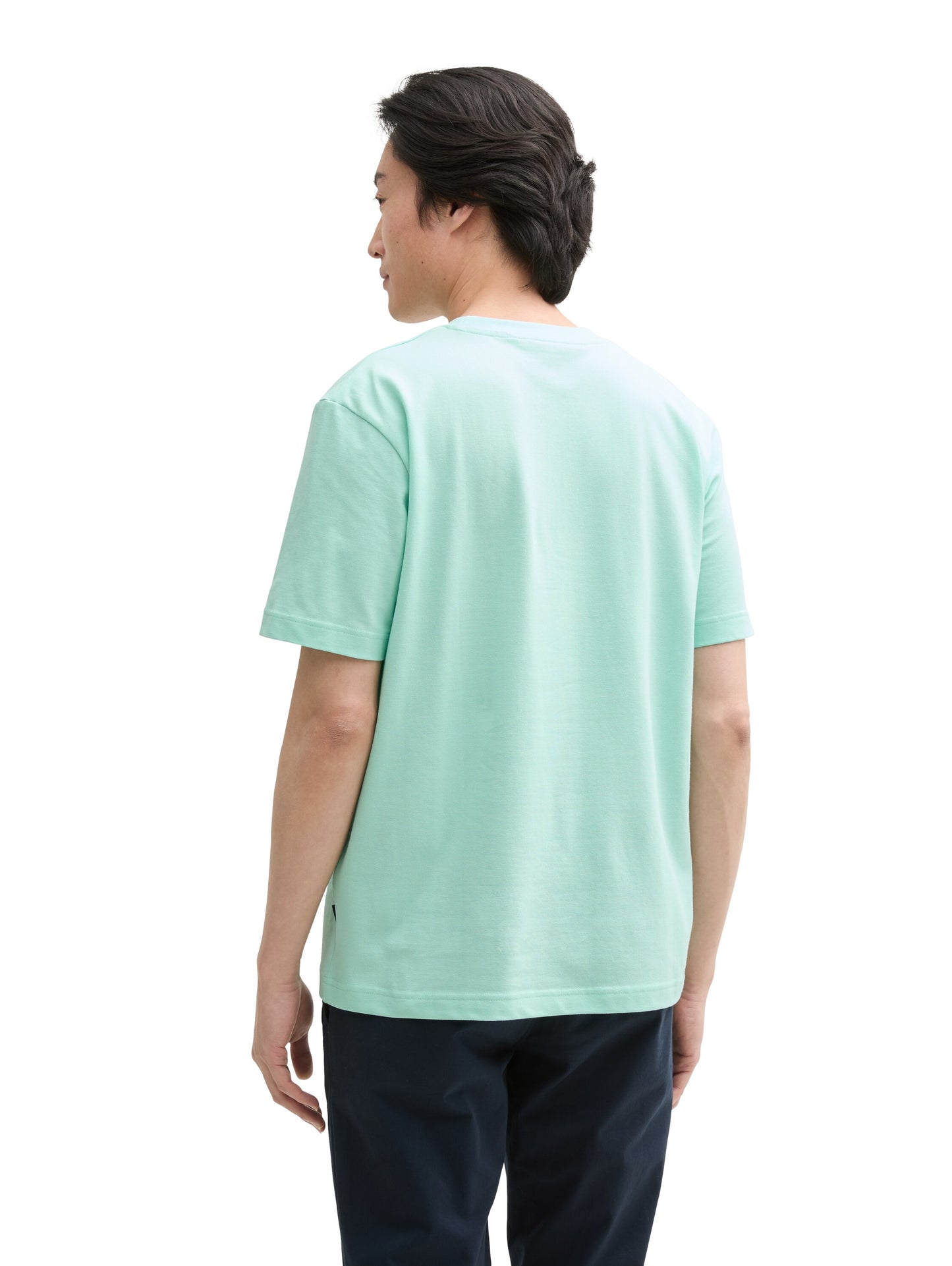 T-Shirt mit Piqué Struktur