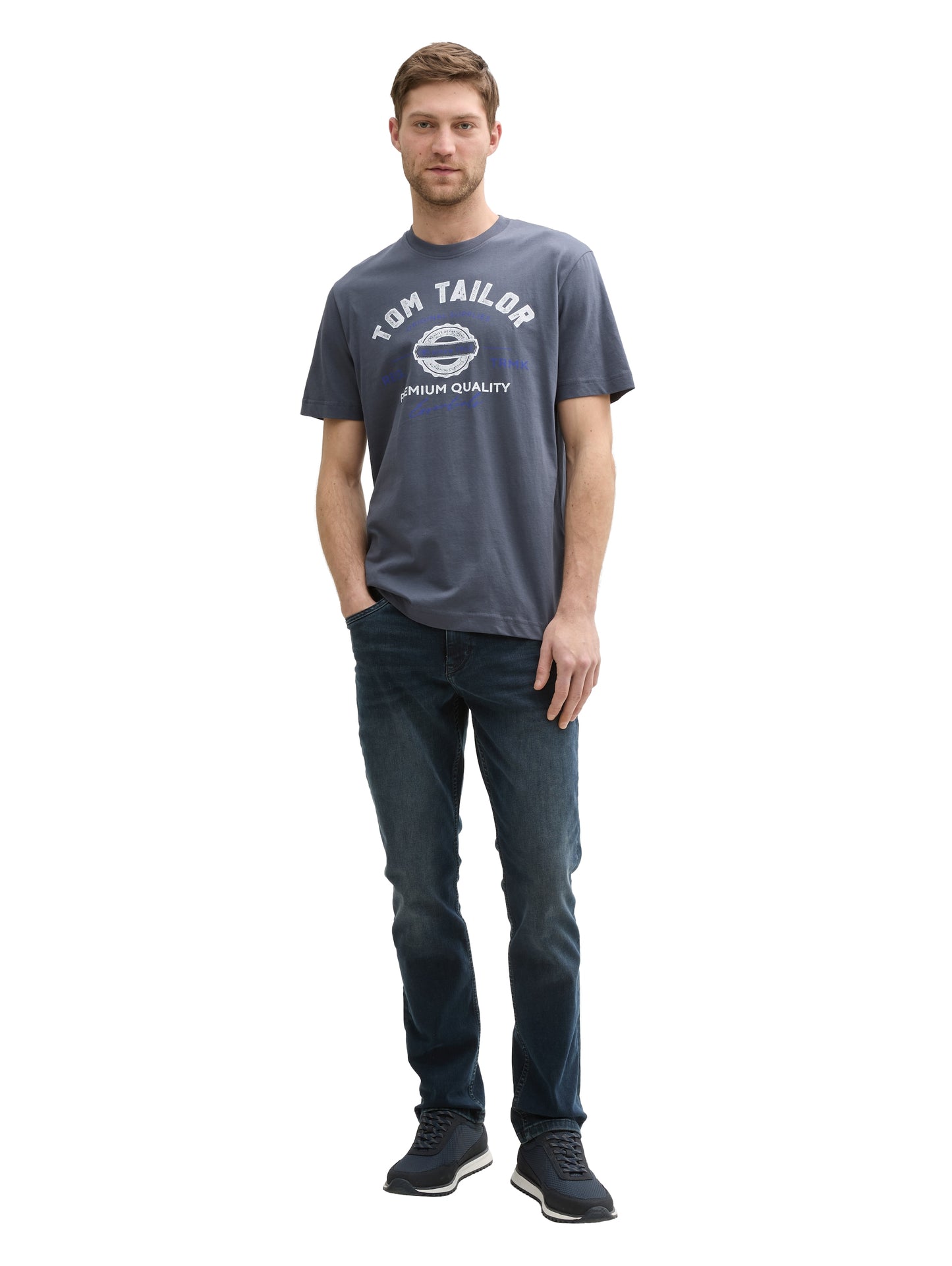 T-Shirt mit Logo-Print