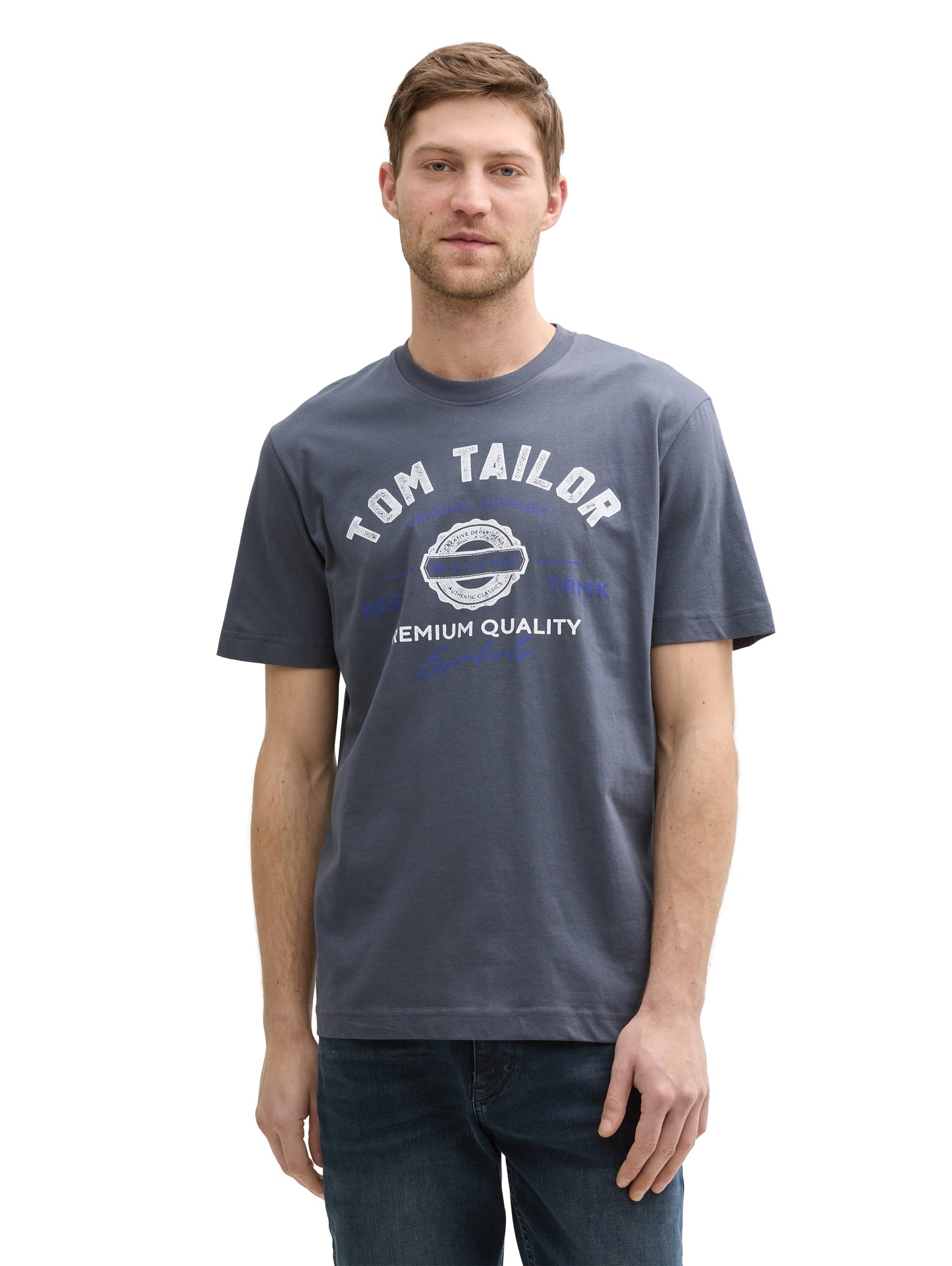 T-Shirt mit Logo-Print