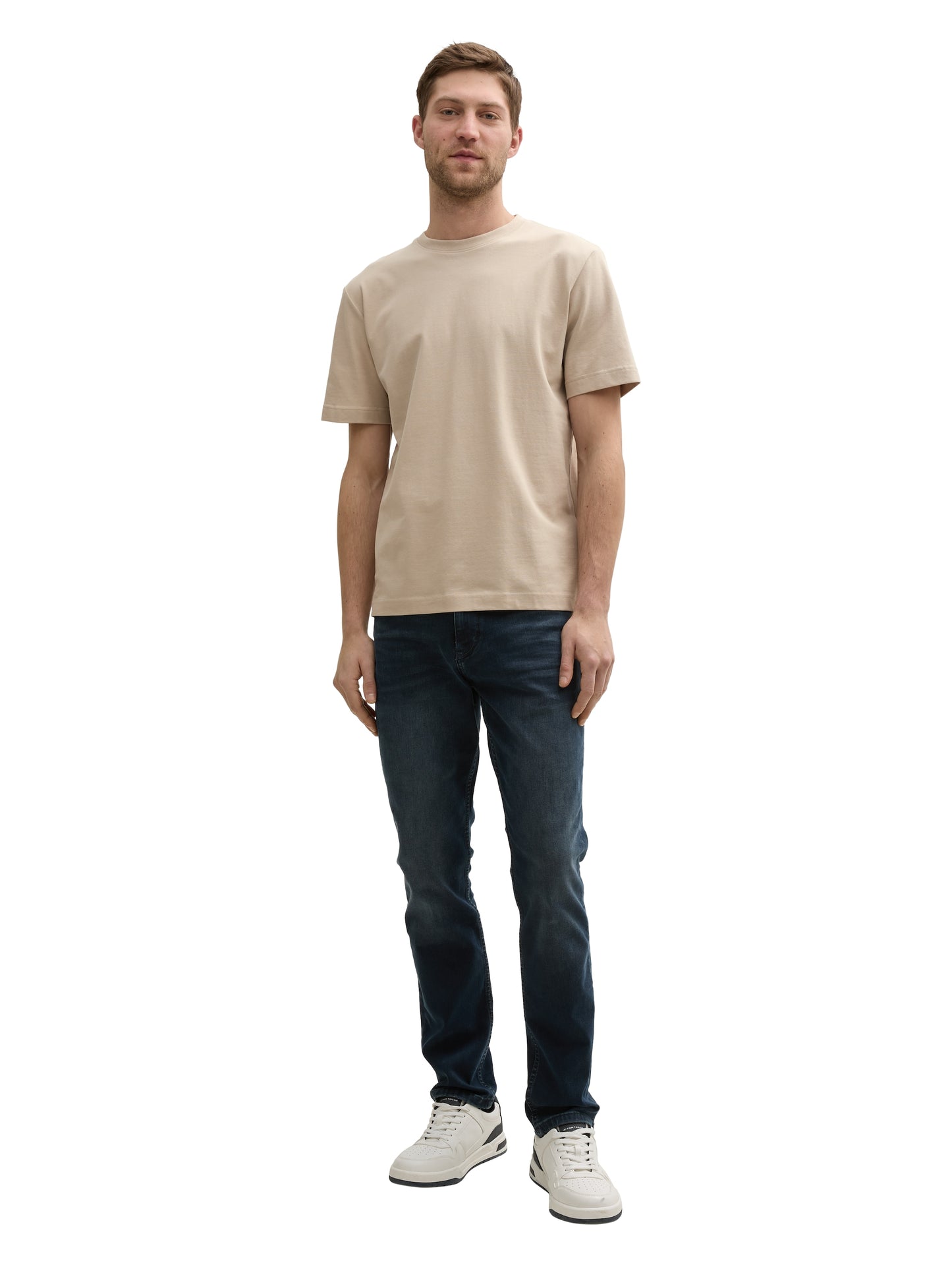 T-Shirt mit Piqué Struktur