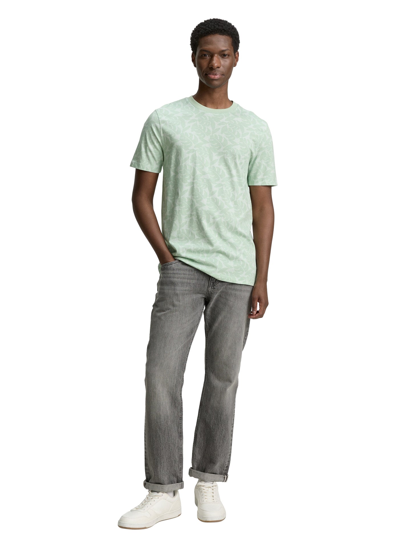 T-Shirt mit Allover-Print