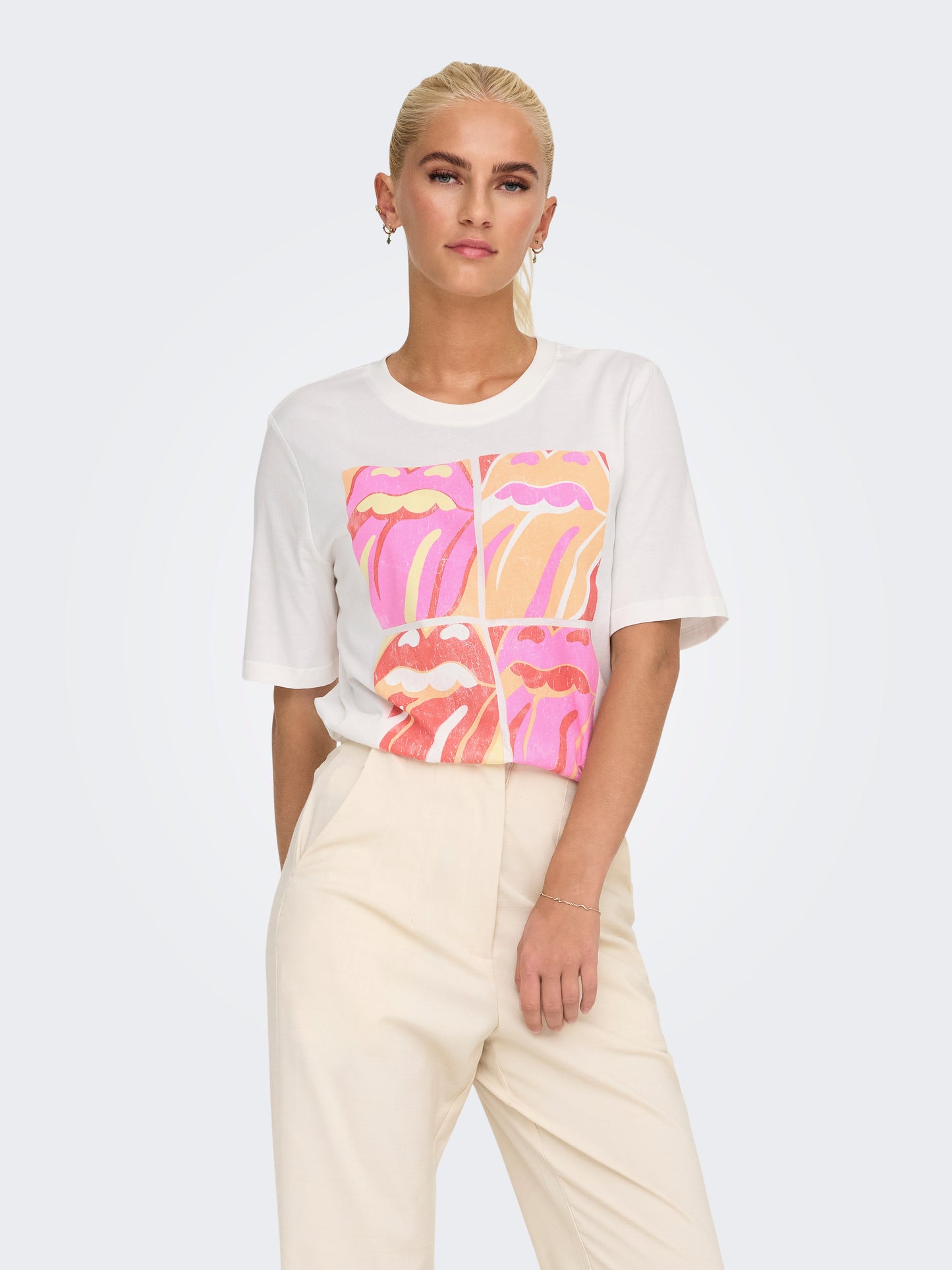 ONLROLLING STONES LIFE S/S TOP BOX JRS