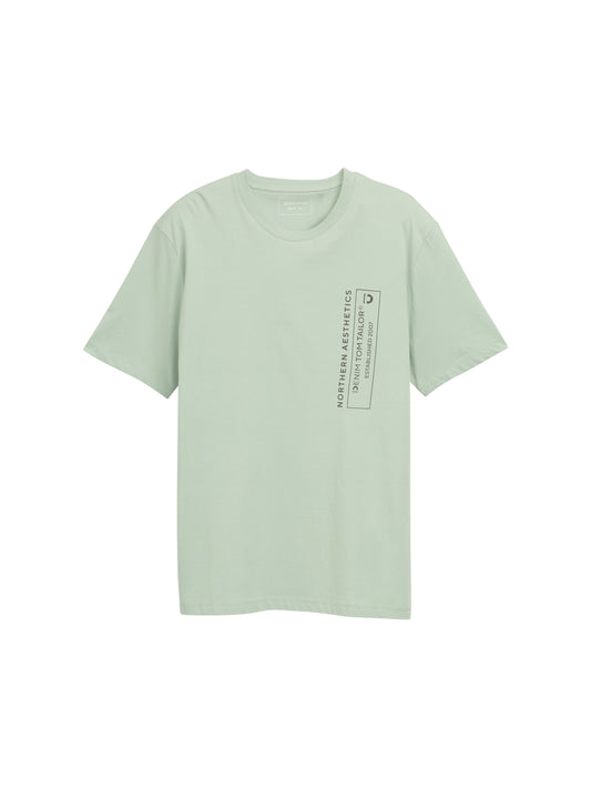Basic T-Shirt mit Logo-Print