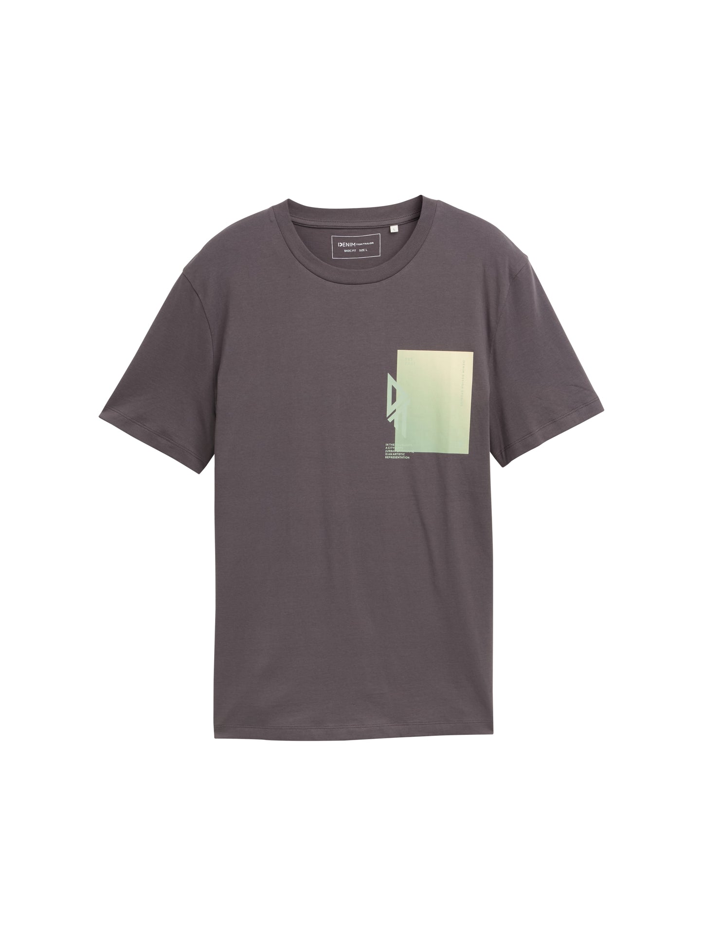 T-Shirt mit Print aus Baumwolle