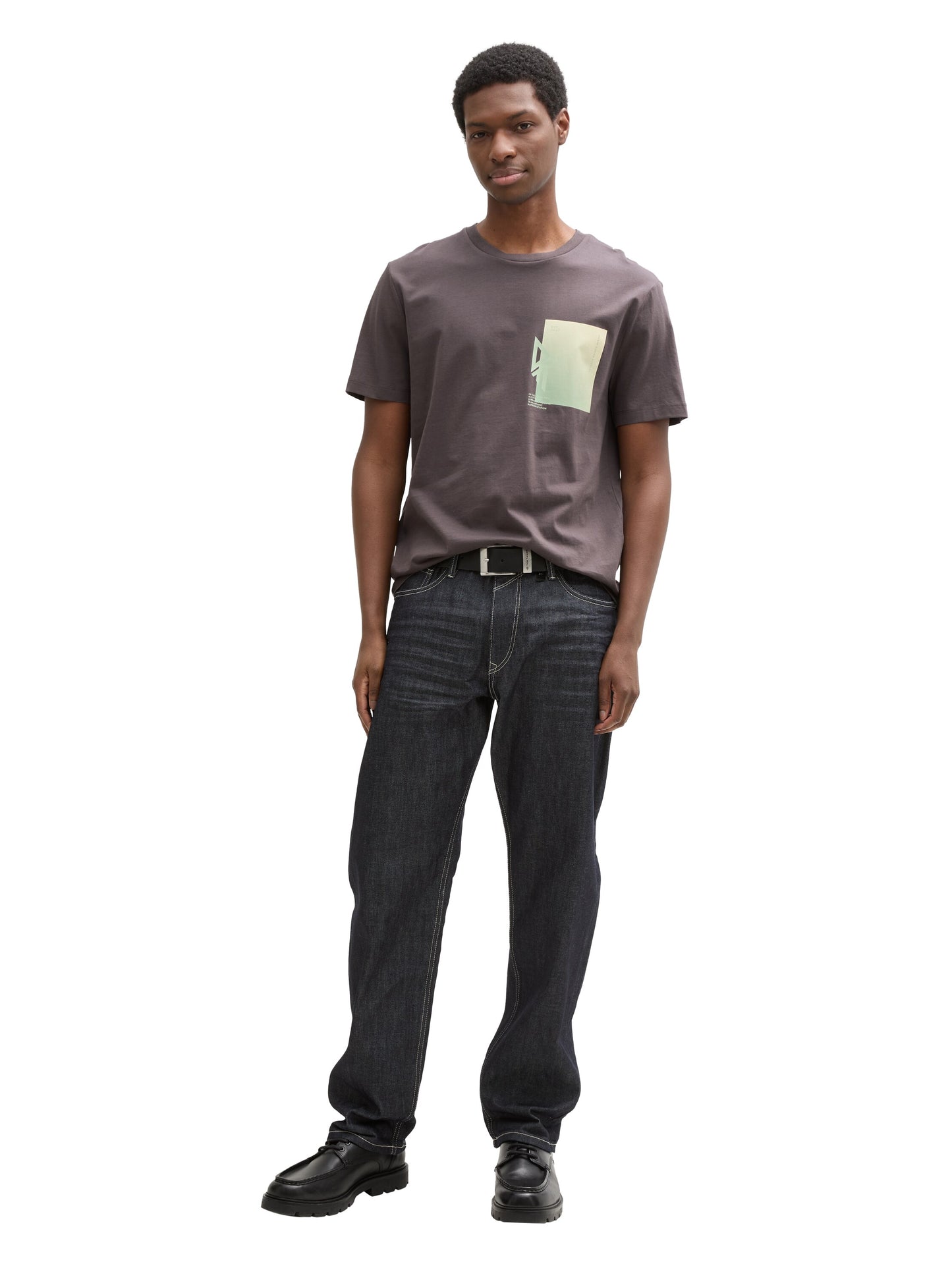 T-Shirt mit Print aus Baumwolle