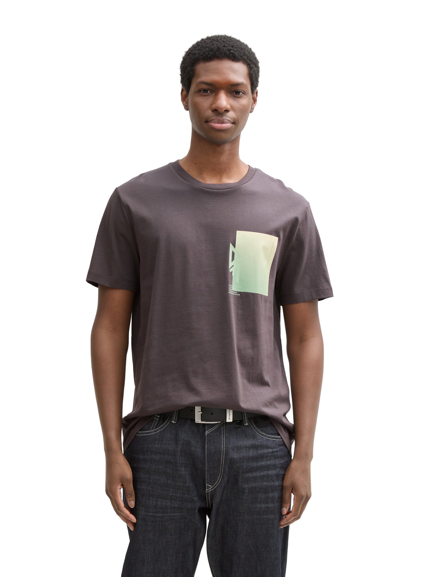 T-Shirt mit Print aus Baumwolle
