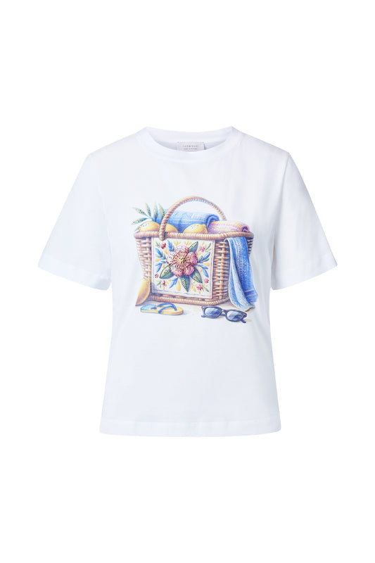 Elegant Fit T-Shirt Beach Basket