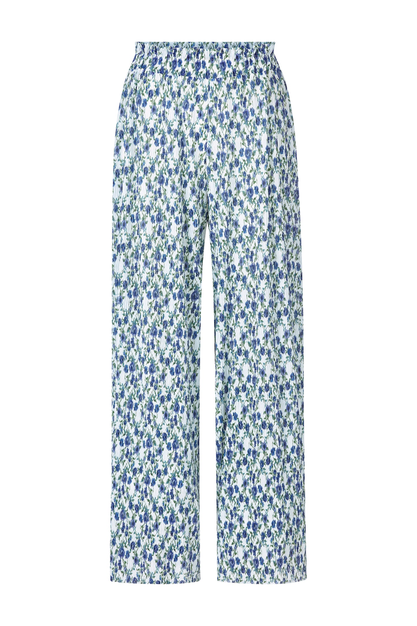 Printed Crinkle Pants