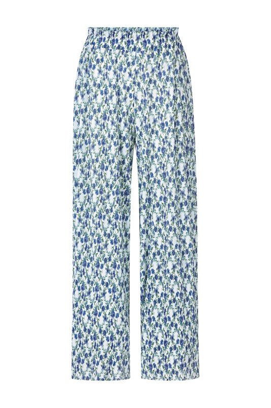 Printed Crinkle Pants
