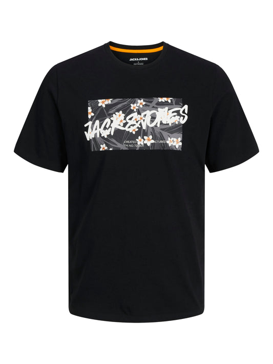 JJHAWAII SHAPE TEE SS CREW NECK LN