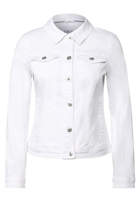 Jeansjacke mit Taschen