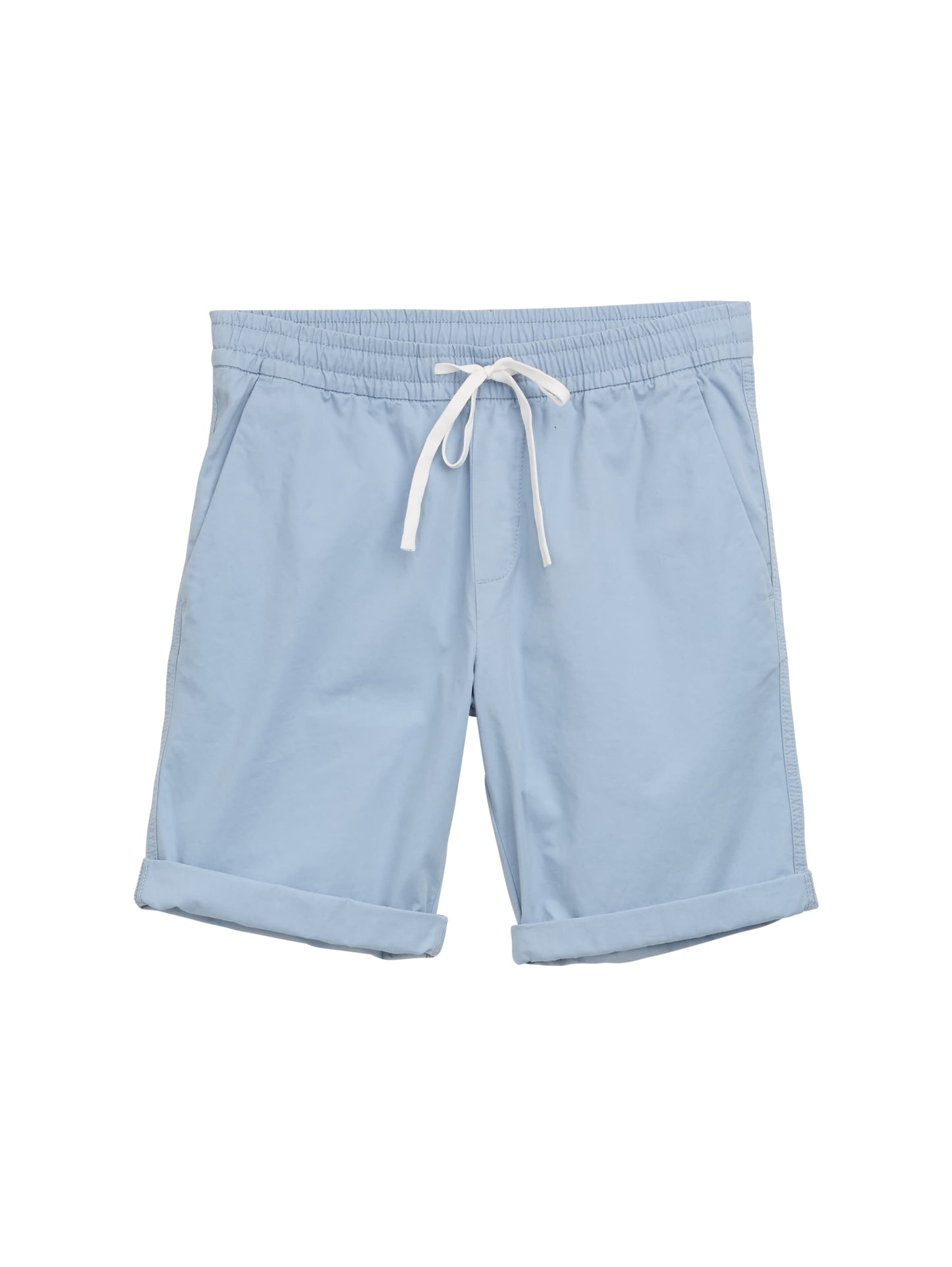 Regular Shorts mit Gummibund aus Baumwolle