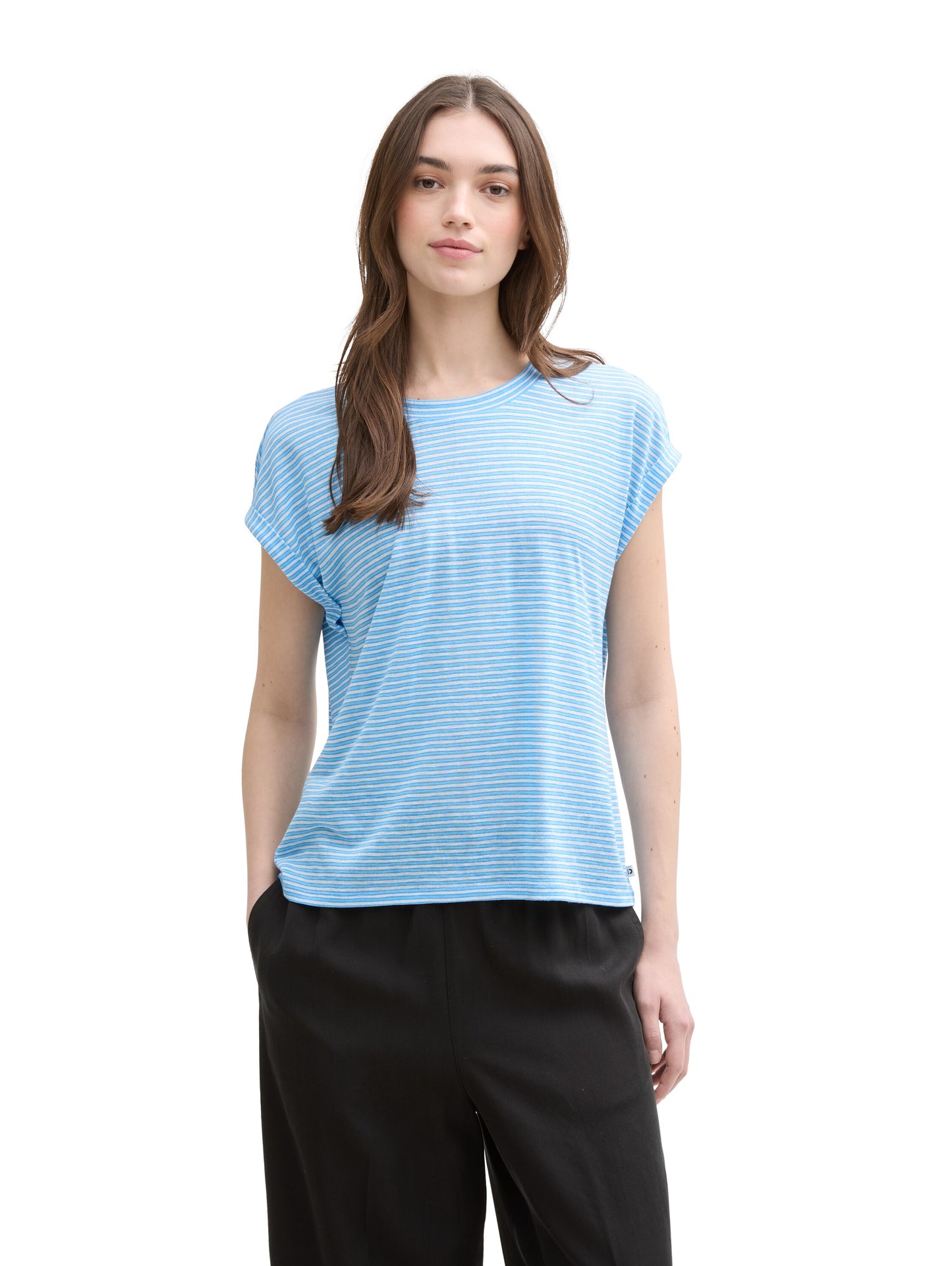 T-Shirt mit Streifenmuster