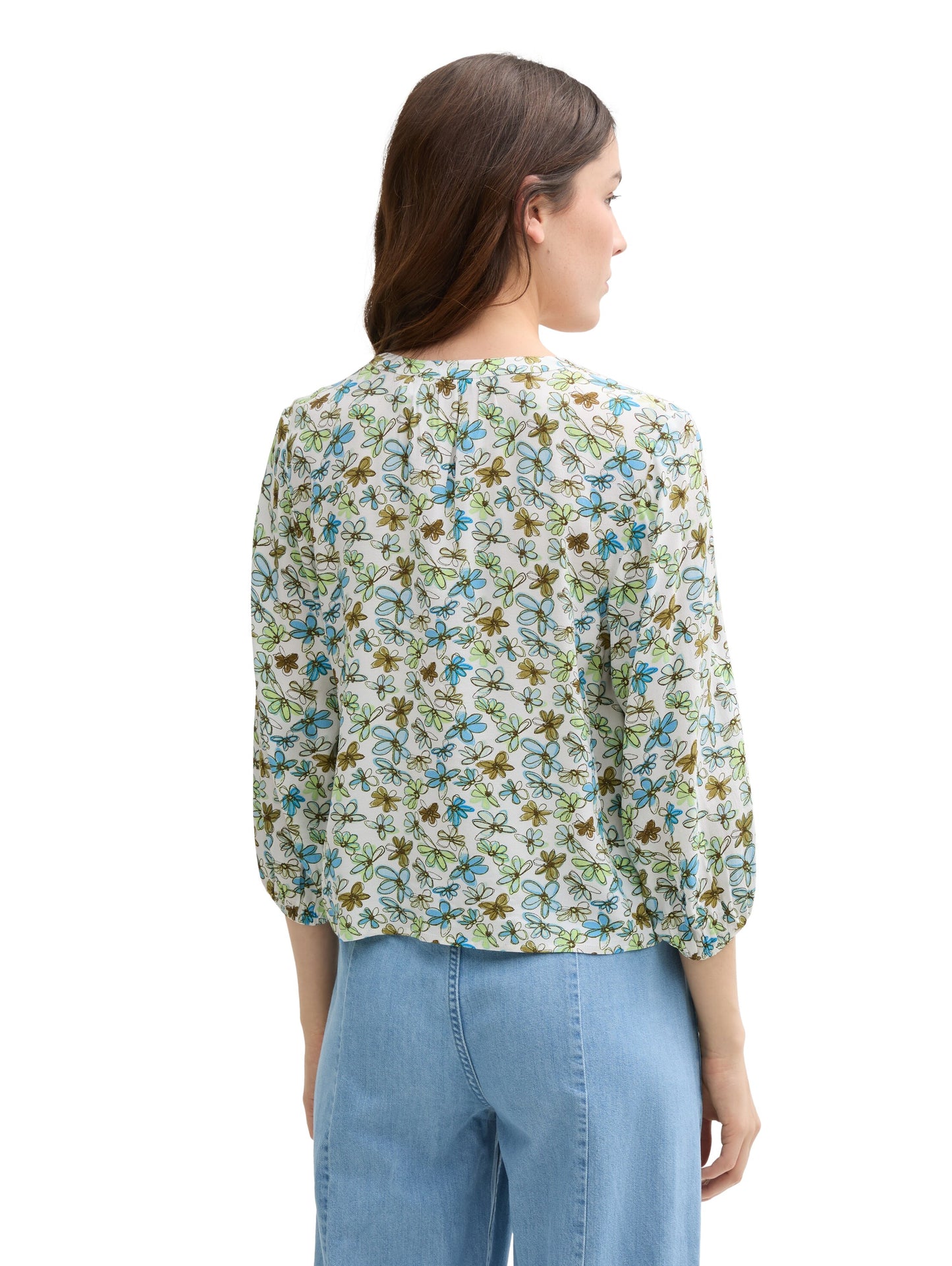 Loose Fit Bluse aus Viskose