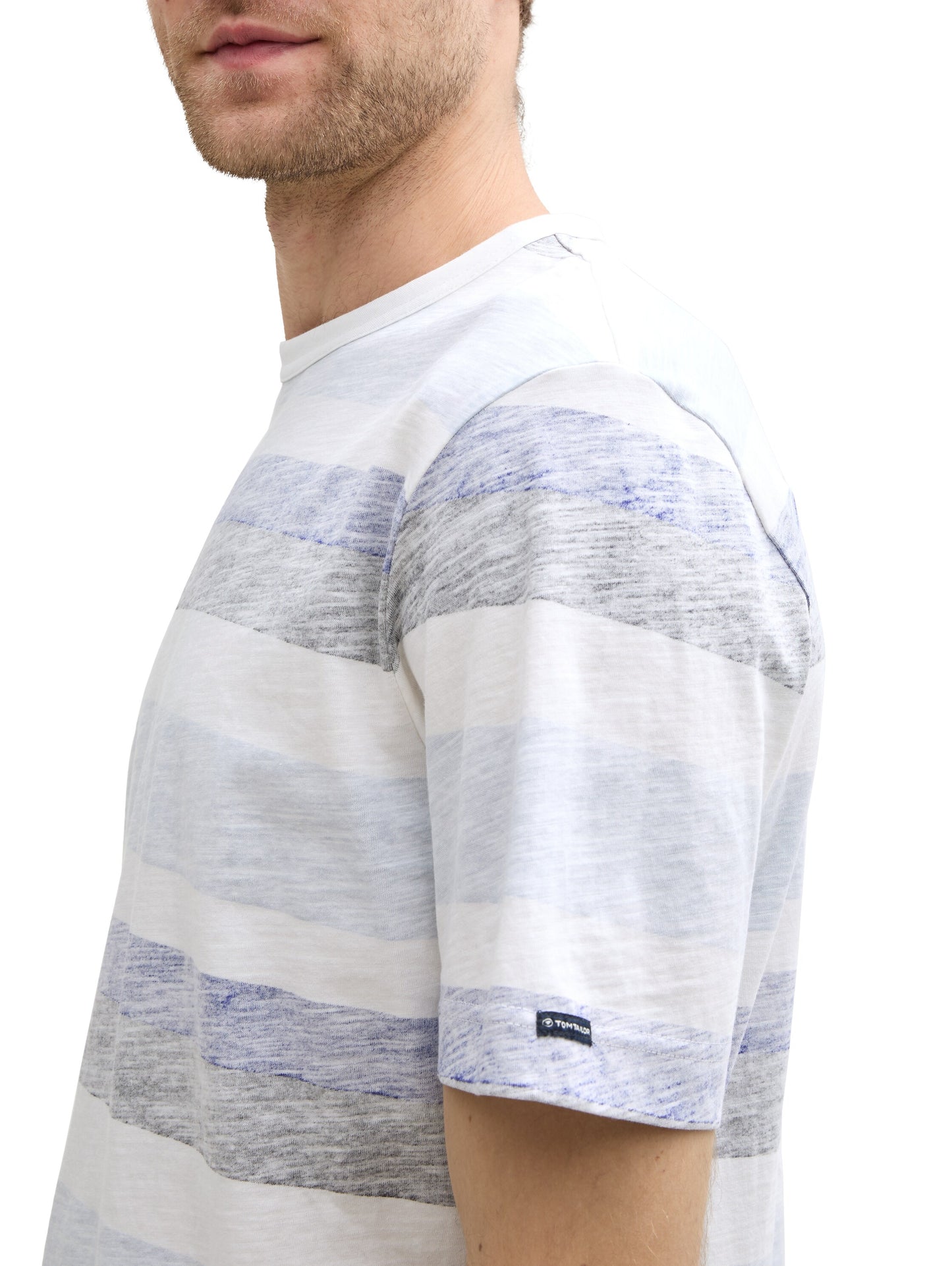 T-Shirt mit Streifenmuster