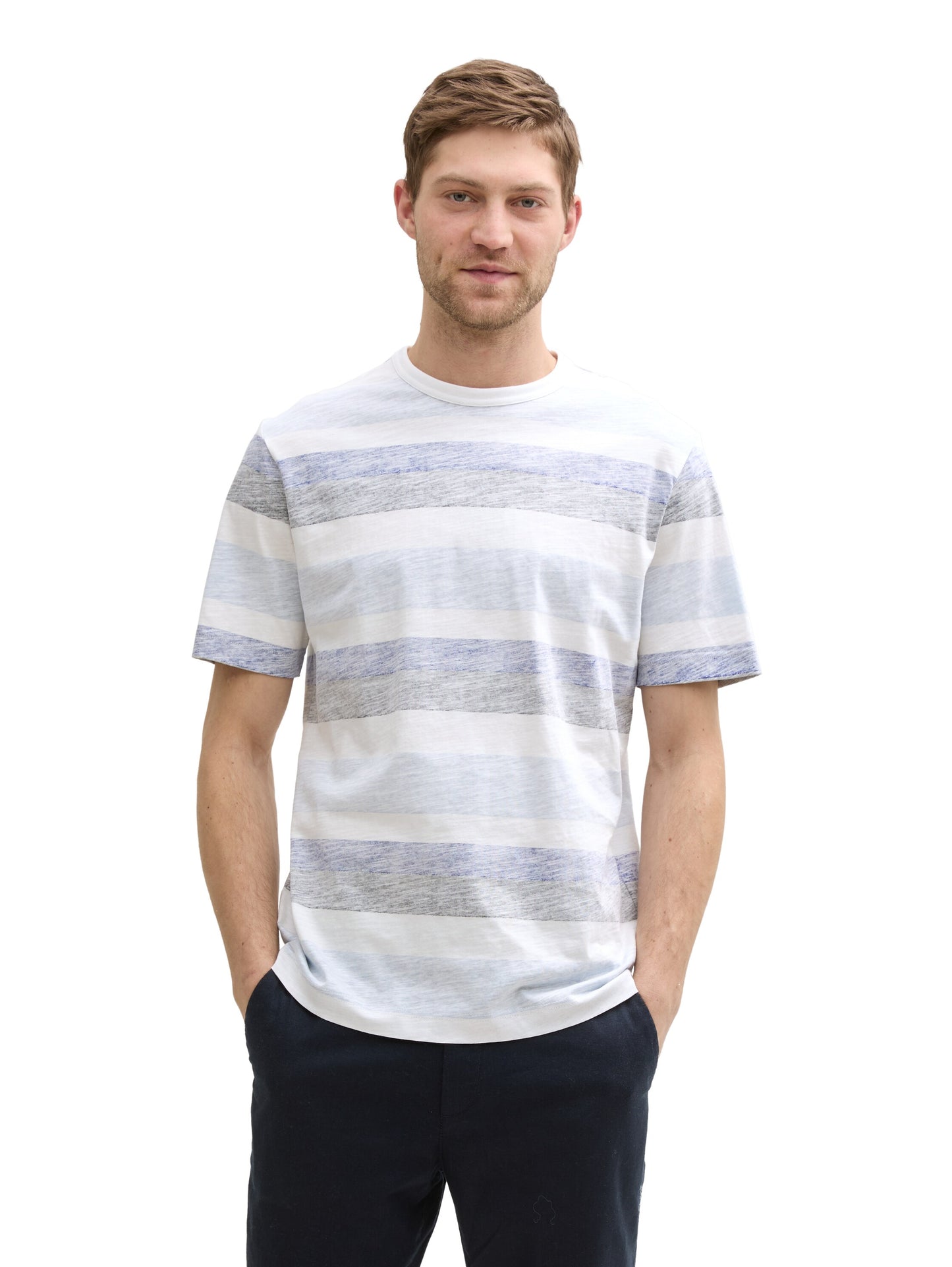 T-Shirt mit Streifenmuster
