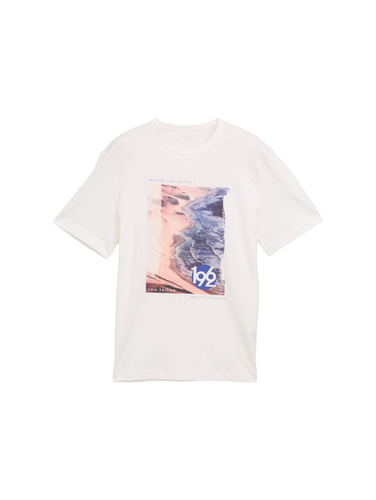 T-Shirt mit Foto-Print