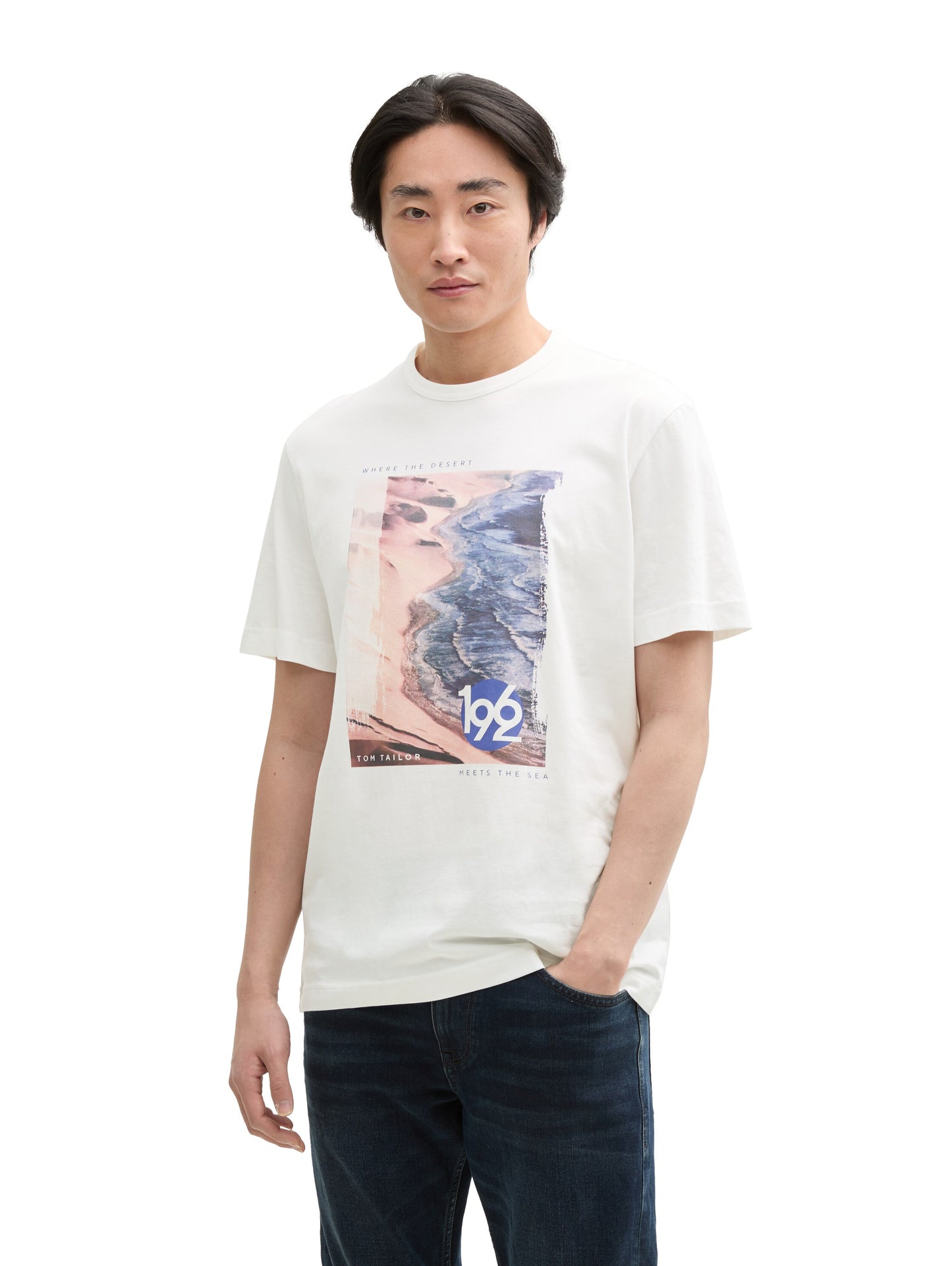 T-Shirt mit Foto-Print