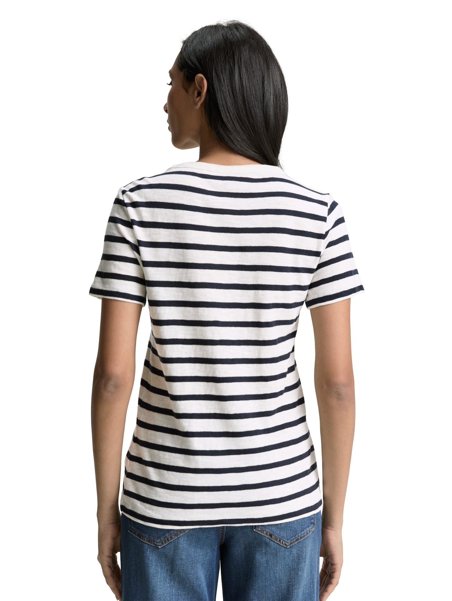 T-Shirt mit V-Ausschnitt