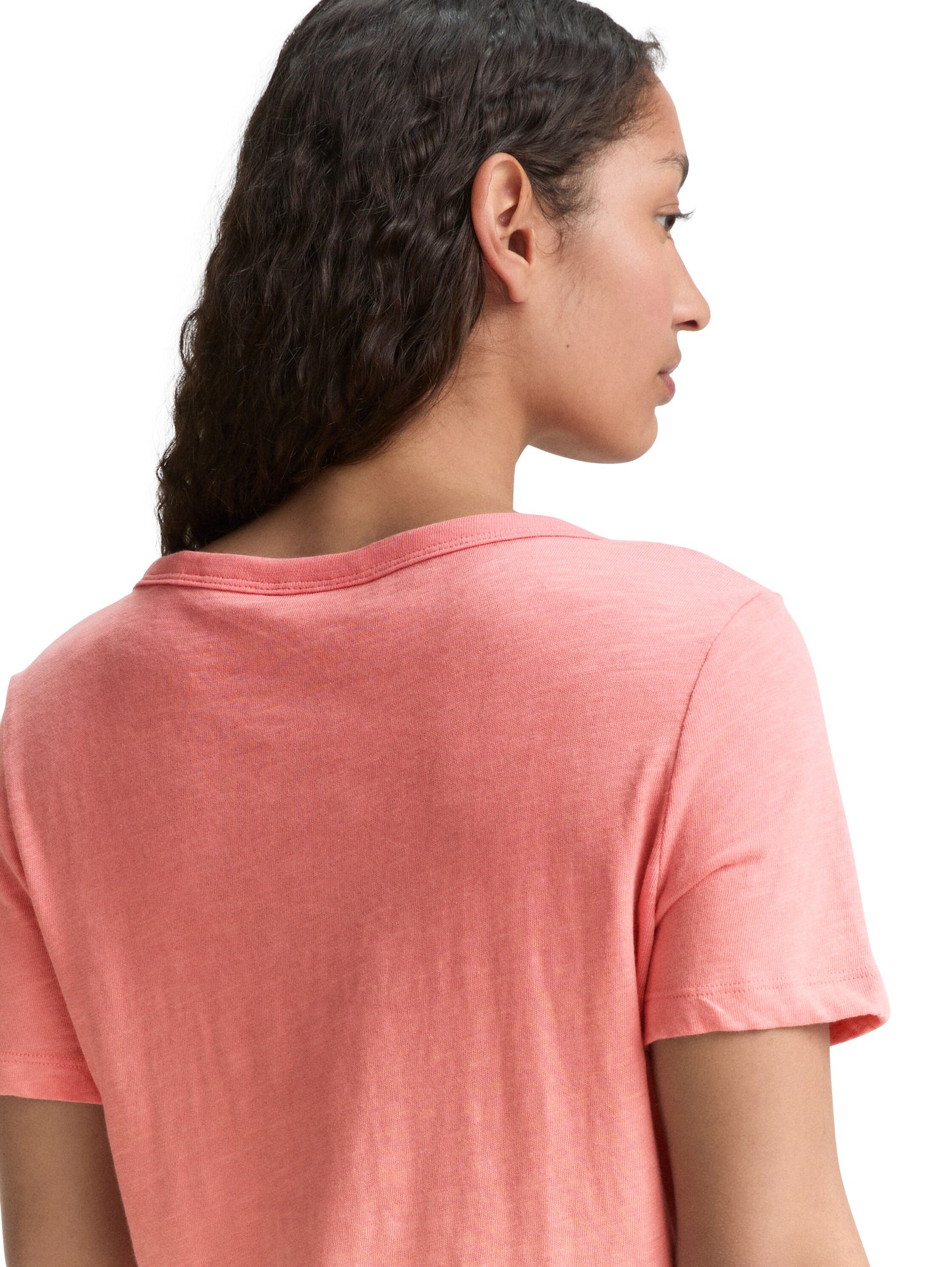 T-Shirt mit V-Ausschnitt