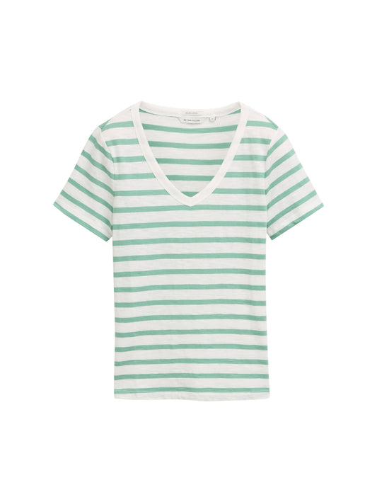 T-Shirt mit V-Ausschnitt