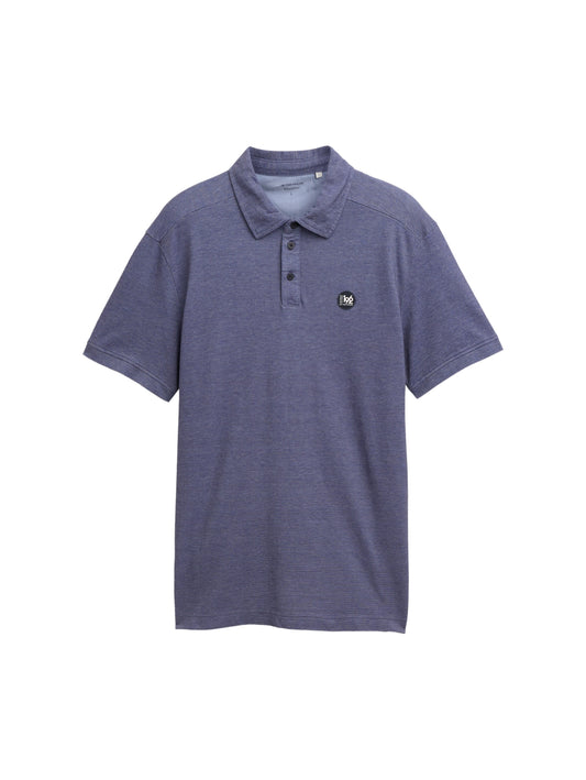 Poloshirt mit Struktur
