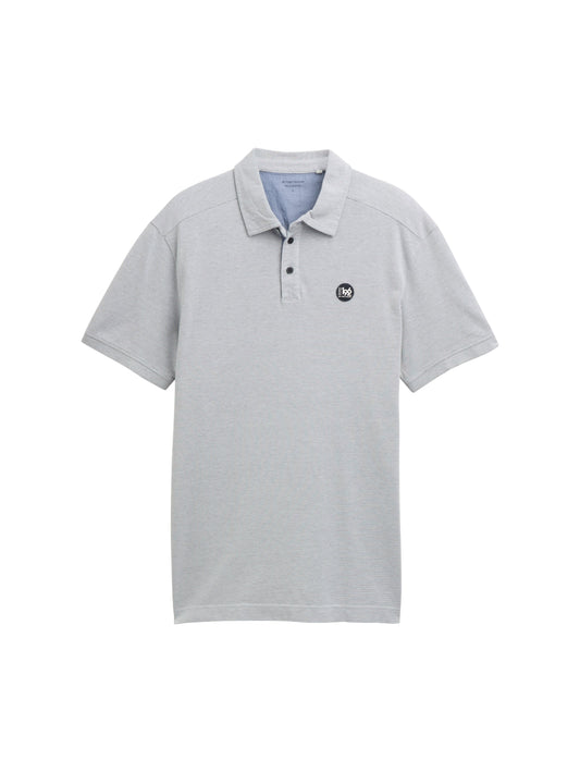 Poloshirt mit Struktur