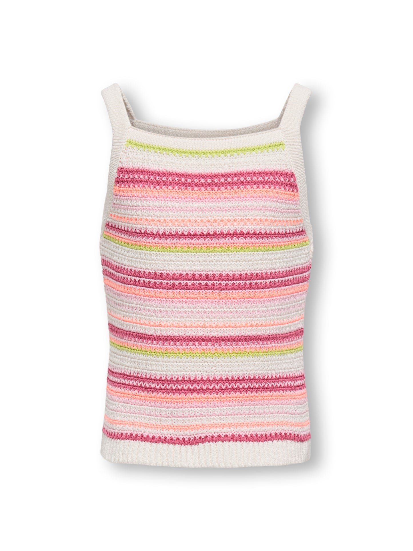 KOGBELLI LIFE SL STRIPE SHORT TOP KNT