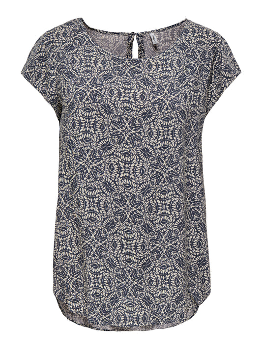 ONLNOVA LIFE VIS S/S TOP AOP