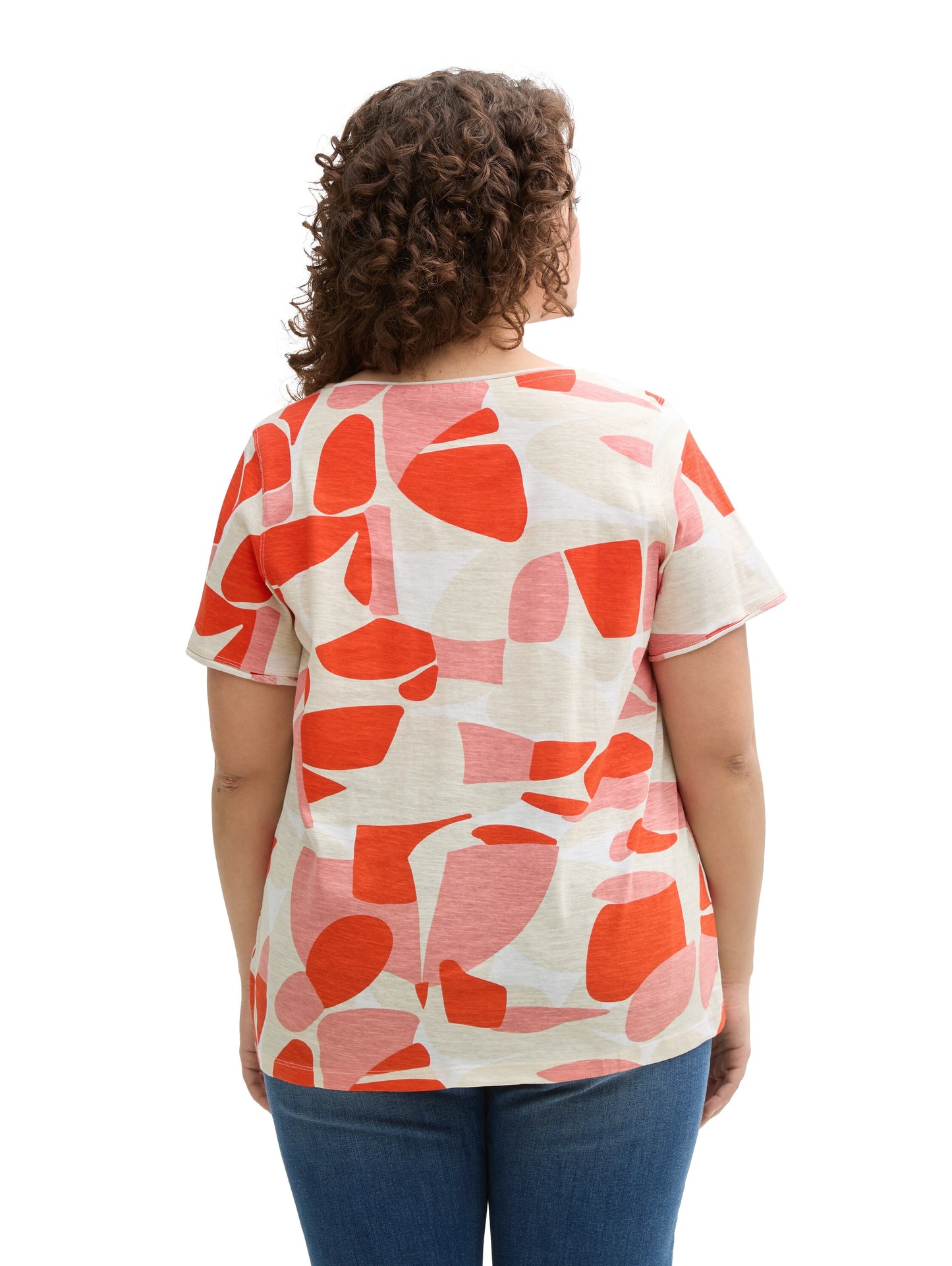 Plus Size - T-Shirt mit Rundhalsausschnitt