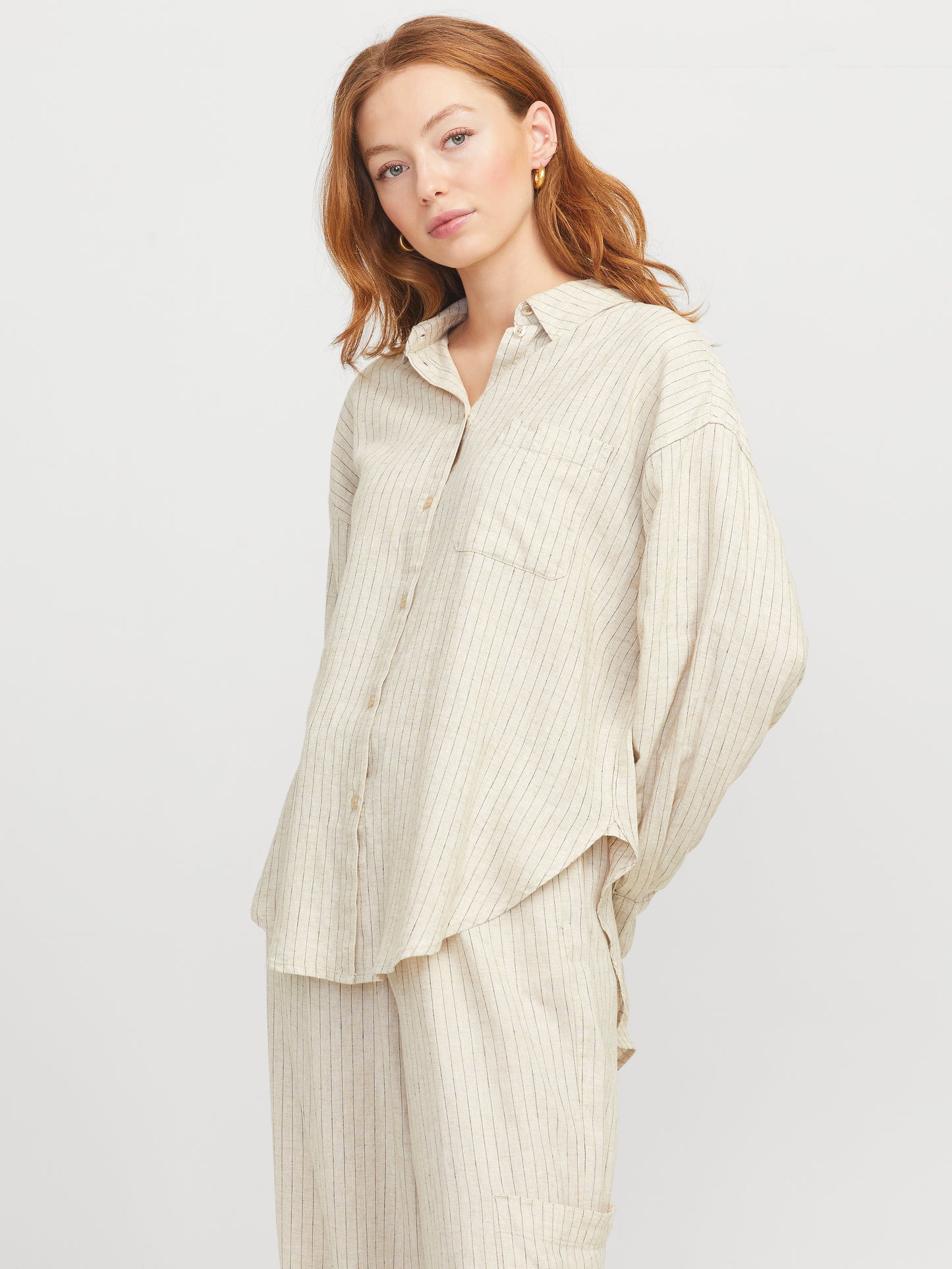 JXJAMIE BREEZE SUMMER LS SHIRT WVN SN