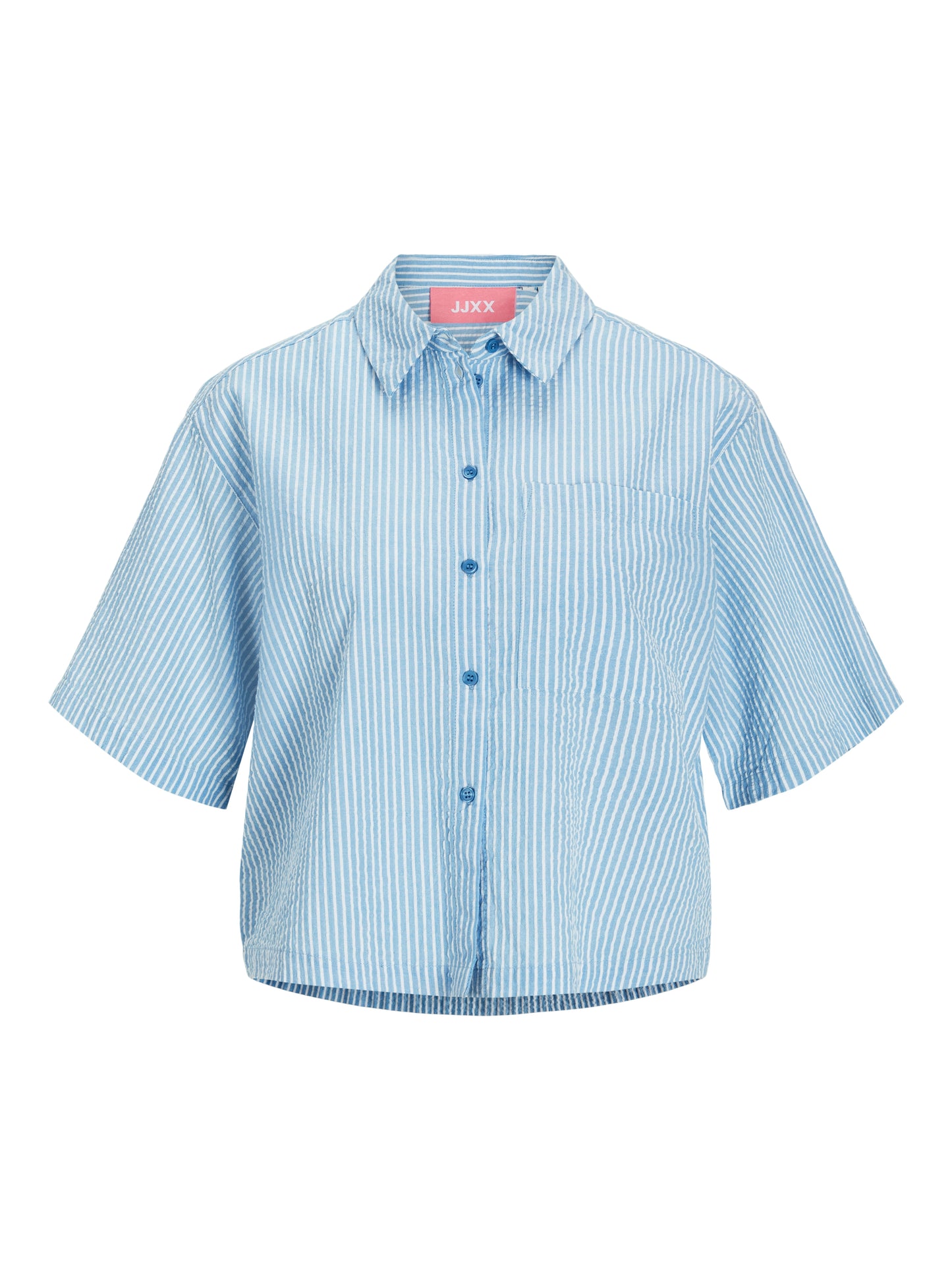 JXWINDY SEERSUCKER SS SHIRT WVN SN