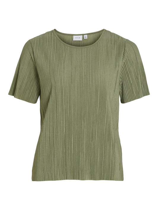 VIPLISA O-NECK S/S TOP - NOOS