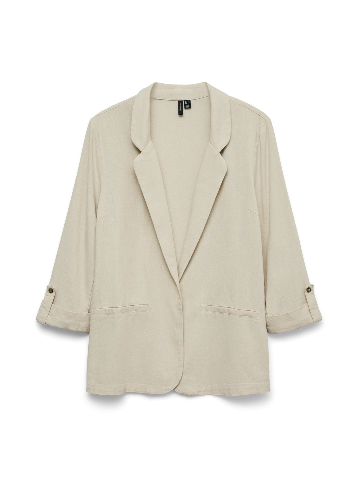 VMJESMILO LIN 3/4 LOOSE BLAZER WVN NOOS