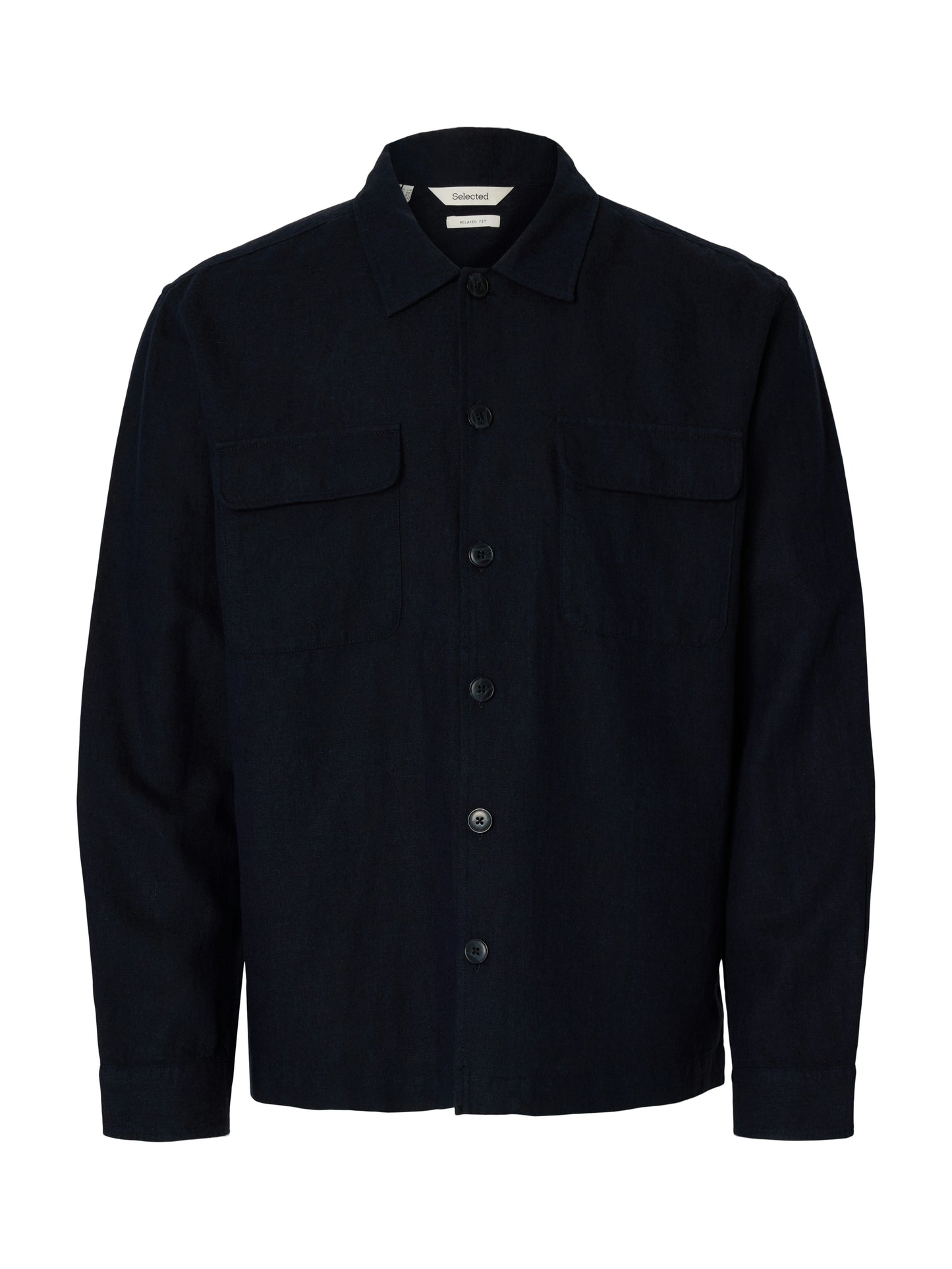 SLMOTTO LEROY LINEN BLEND OVERSHIRT NOOS