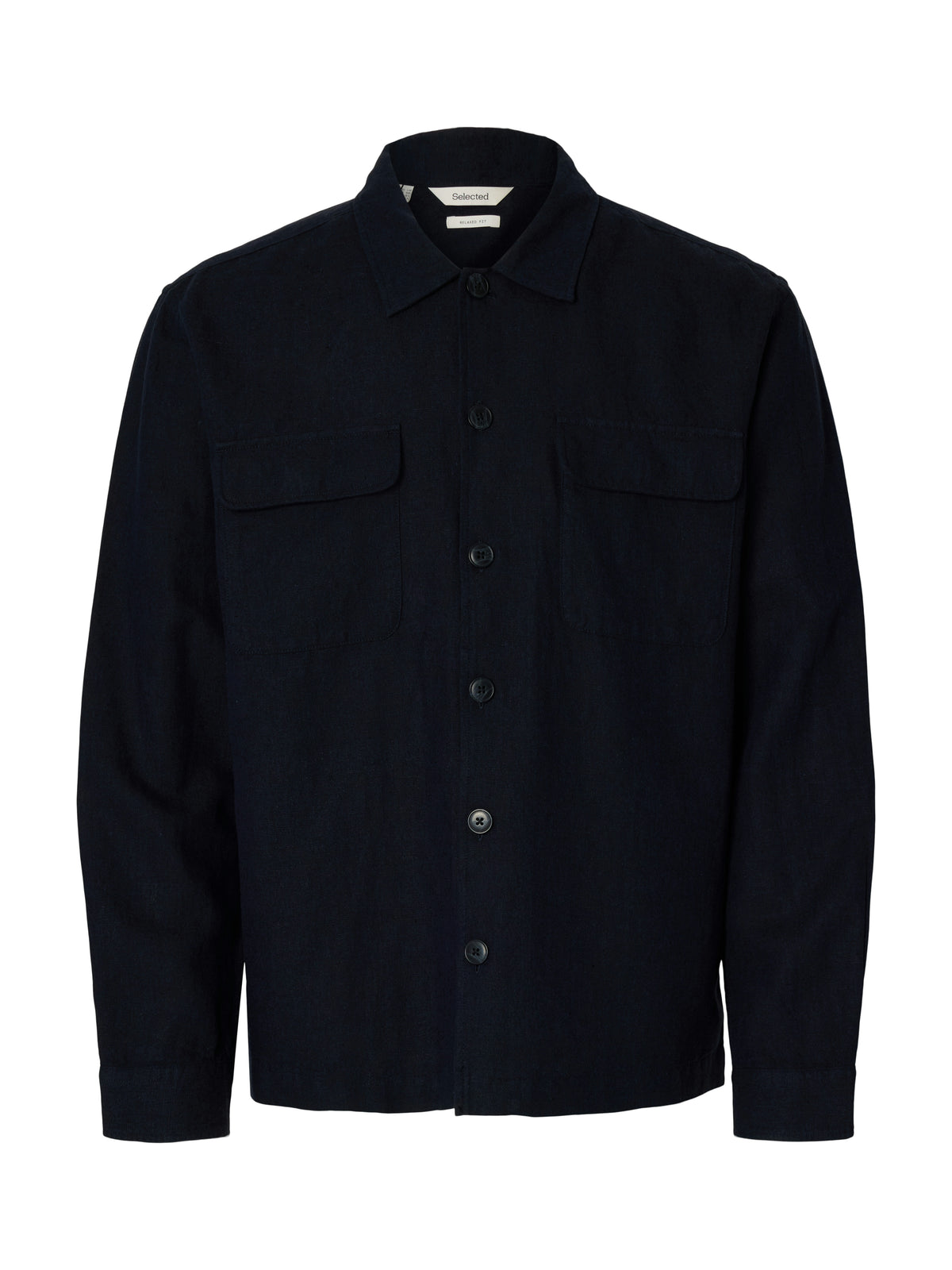 SLMOTTO LEROY LINEN BLEND OVERSHIRT NOOS