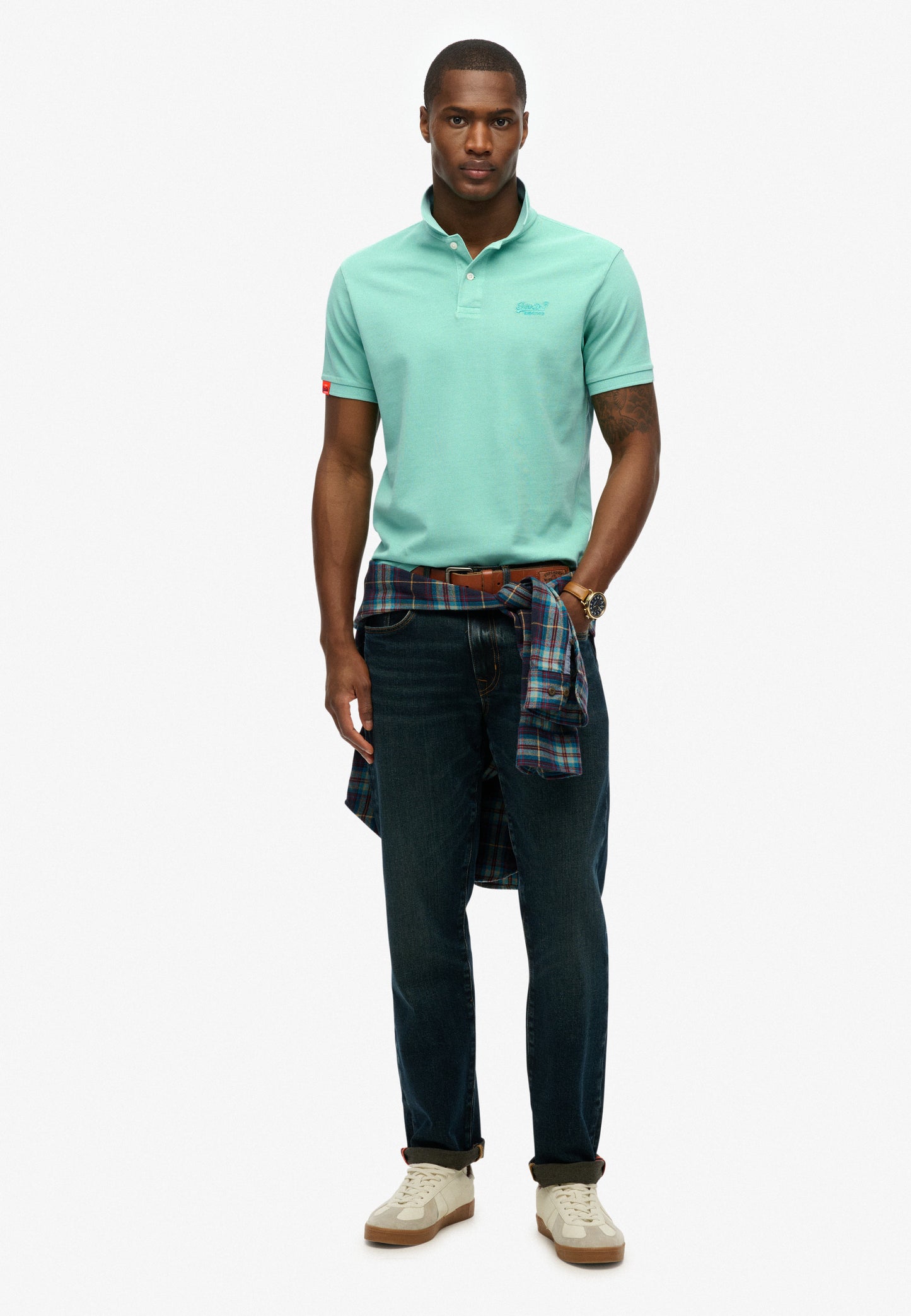 Vintage Destroyed Polohemd