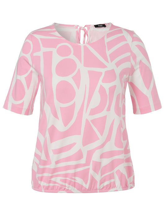 T-Shirt Rundhals 1/2 Arm Druck